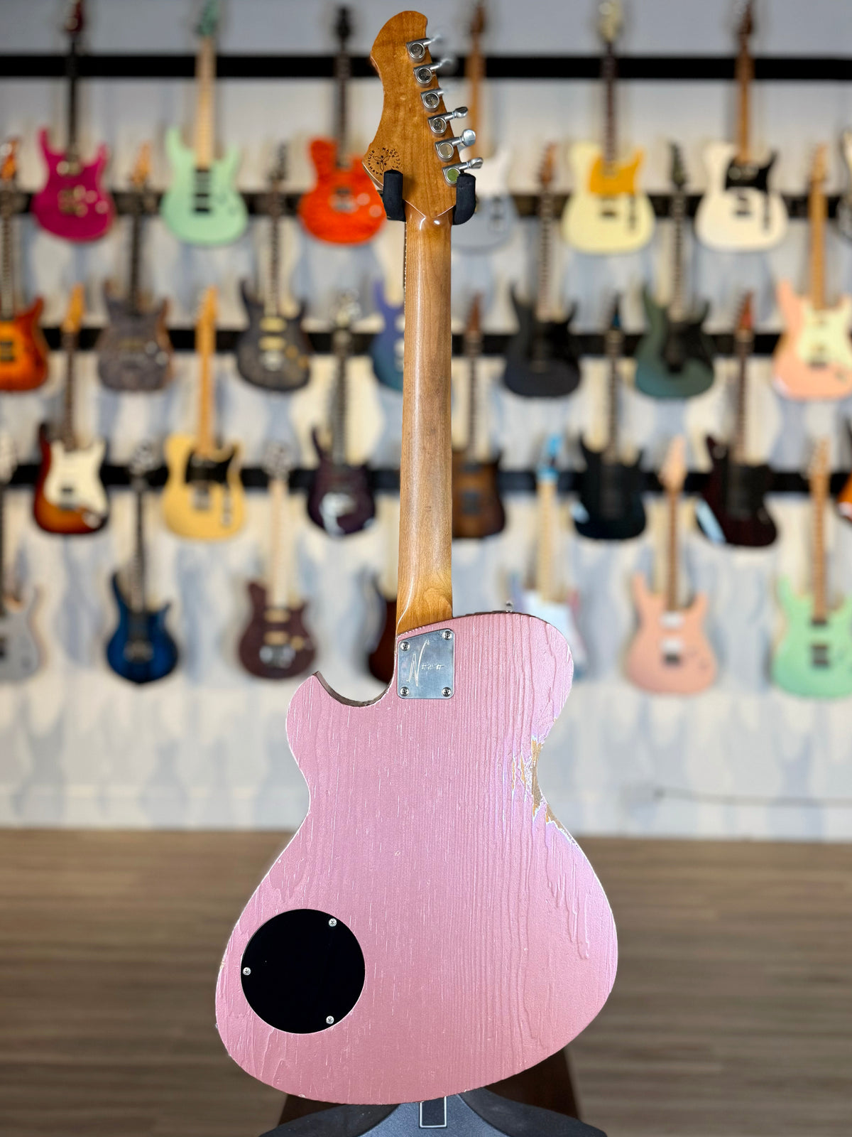 Novo Guitars Solus H2 Custom | Burgundy Mist