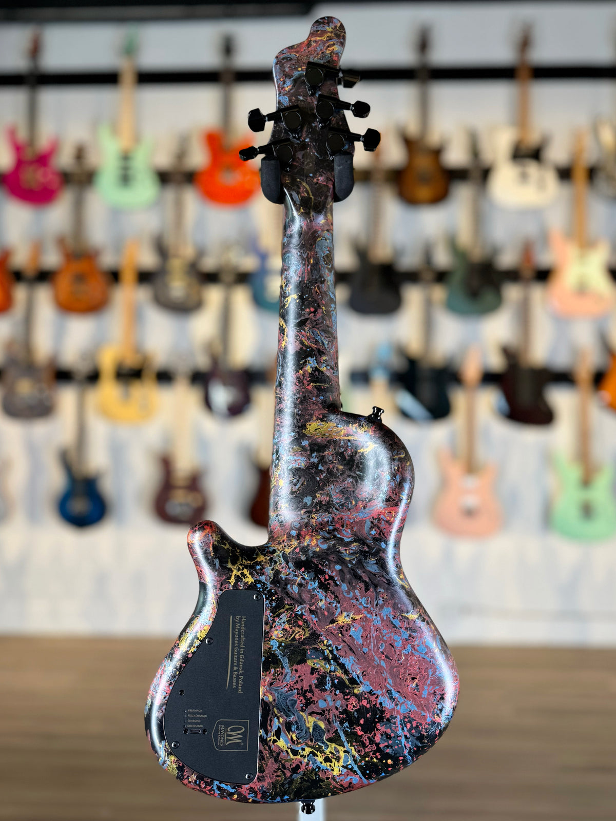 Mayones Cali 5 | Multicolor Graffiti Splatter Custom Color