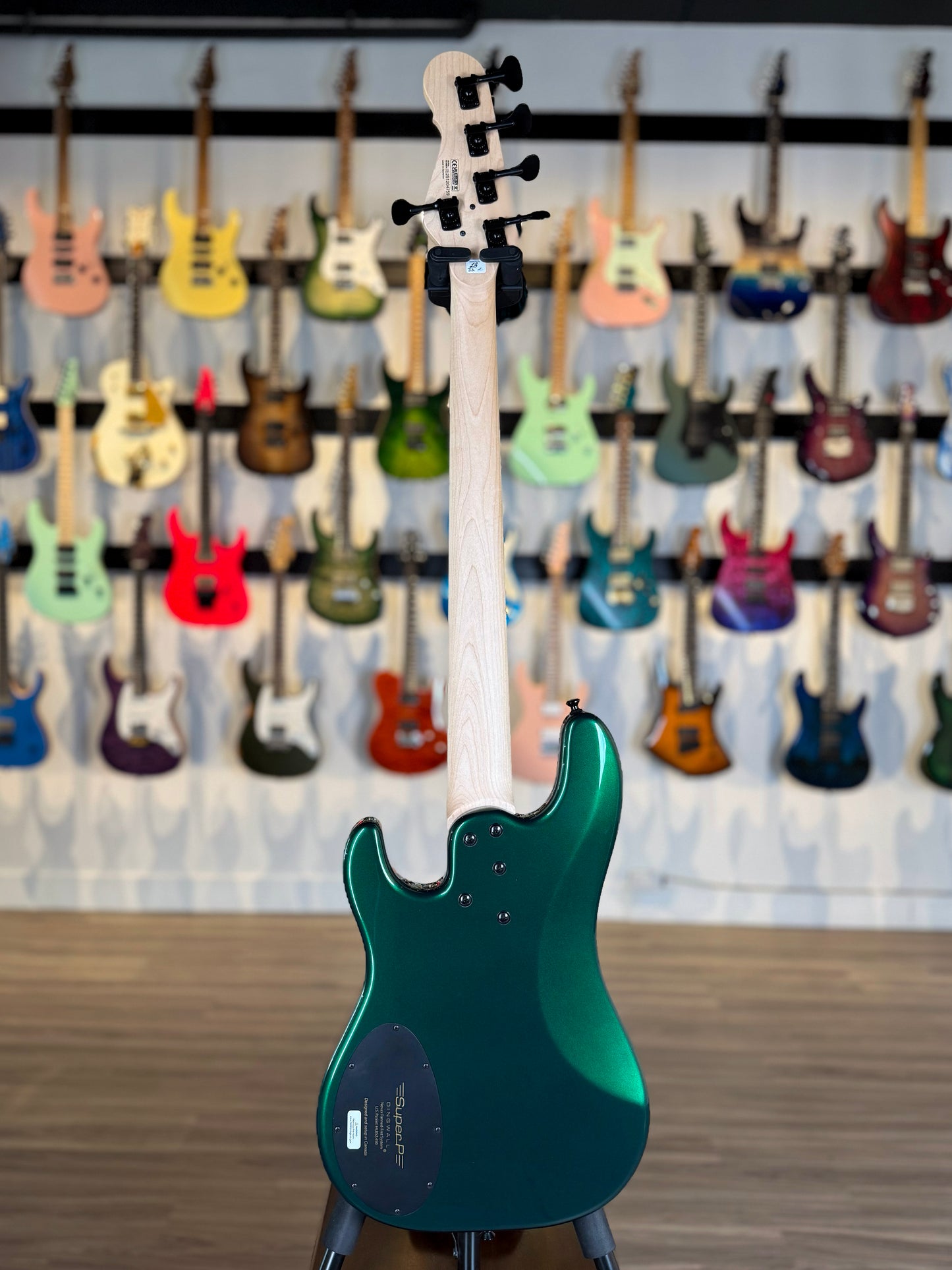 Dingwall Guitars SP1 5 String | Gloss Dark Candy Green