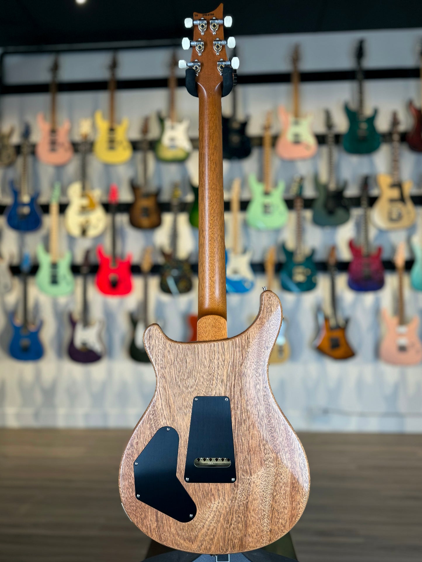 PRS DGT Semi-Hollow Sprayer's Choice | Satin Orange/Yellow Sunburst Crackle/Natural Back