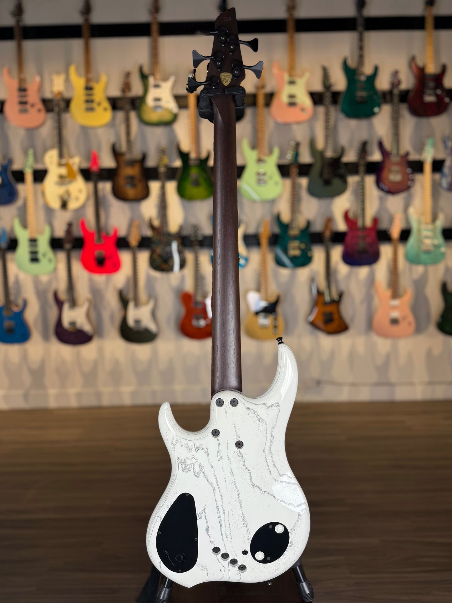 Dingwall Guitars Custom Shop Z3 5 String | Purple to Natural Reverseburst