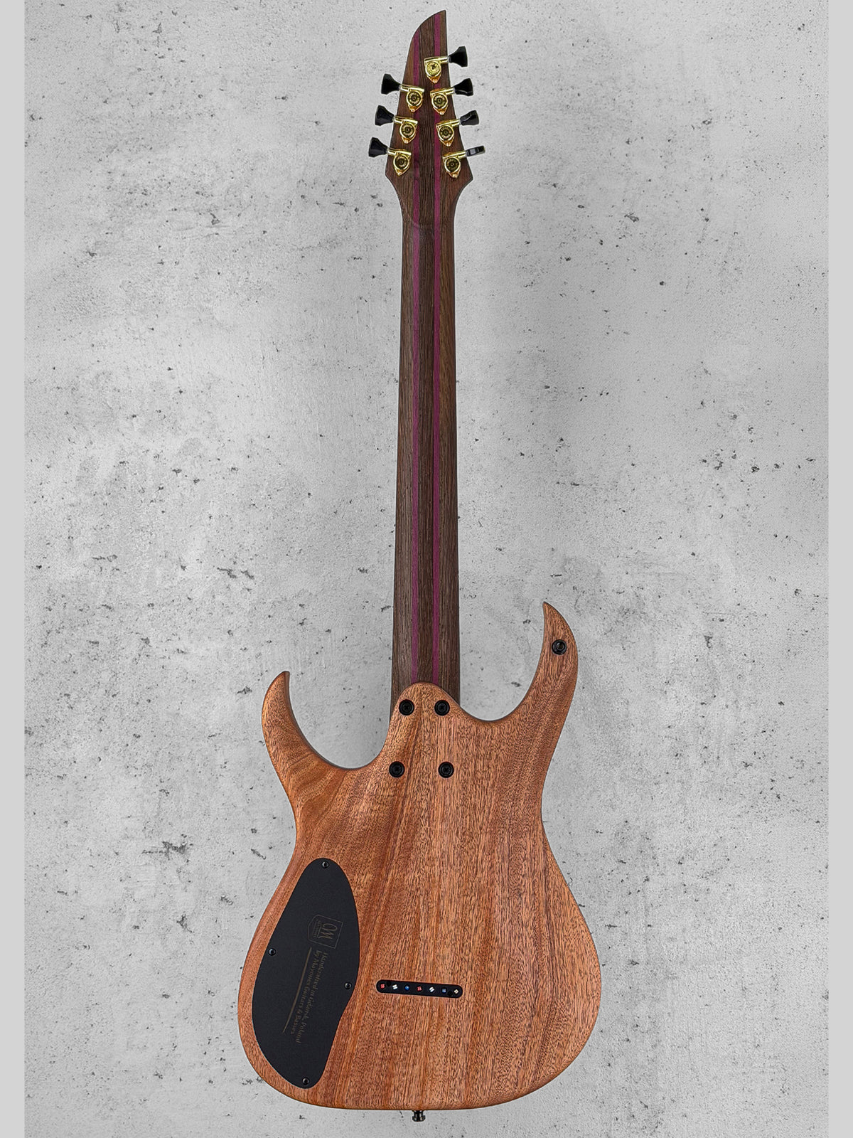 Mayones Duvell Elite 7 Baritone 26.5 | Natural Fade Graphite Burst Out (Custom Finish)