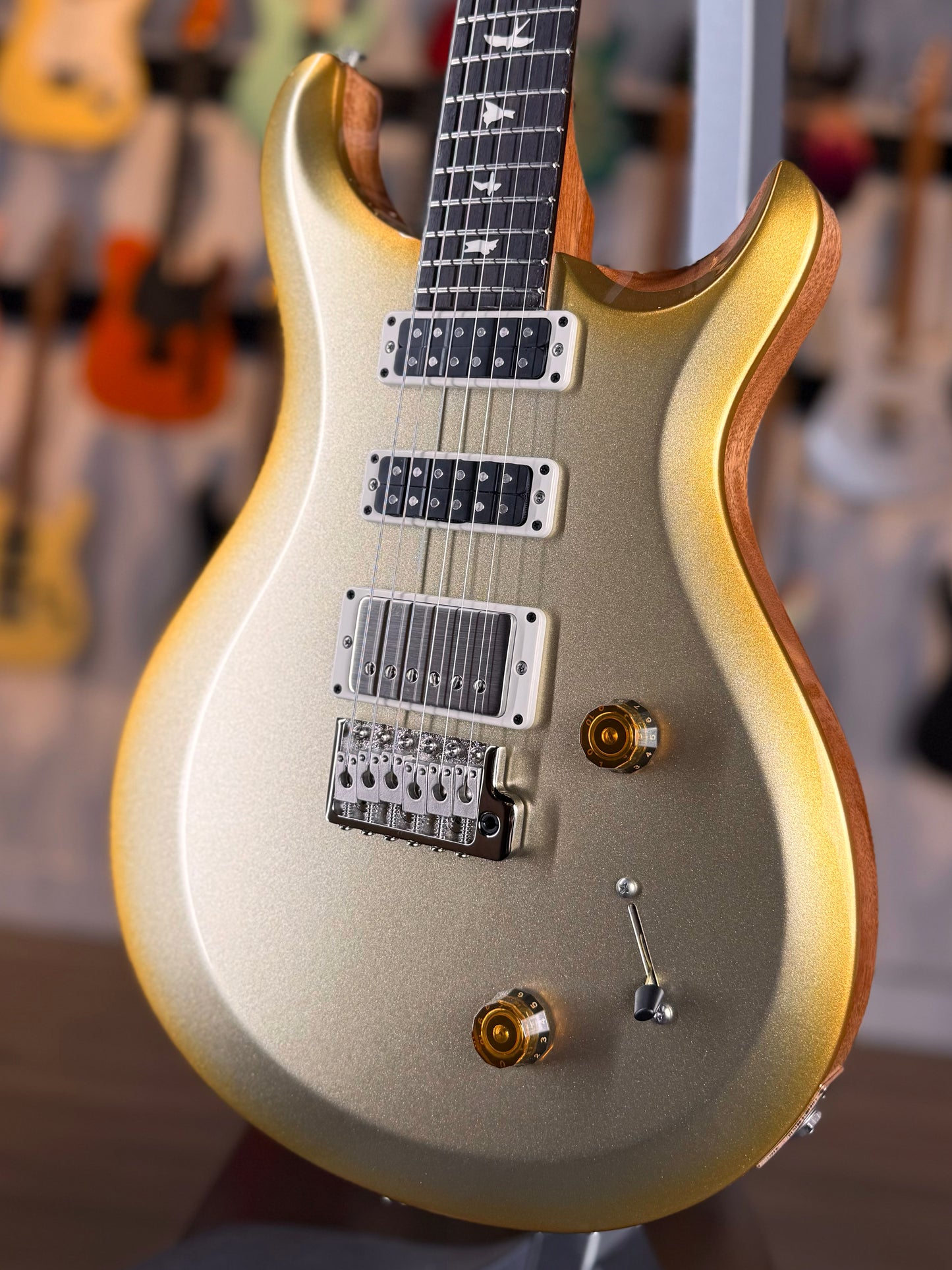 PRS S2 Studio | Gold Top with Golden Burst (Custom Color)