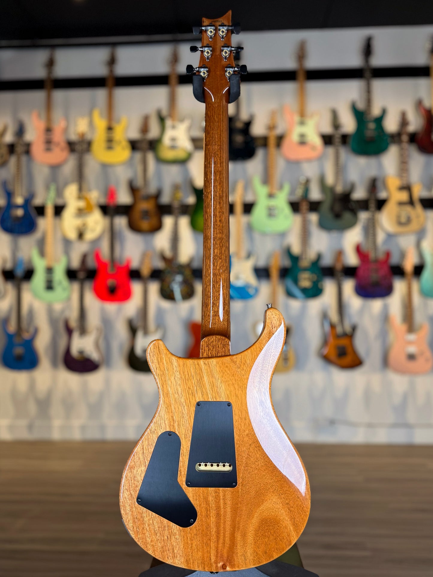 PRS Custom 24 Sprayer's Choice | Gunmetal Grey Holoflake Sparkle/Natural Back