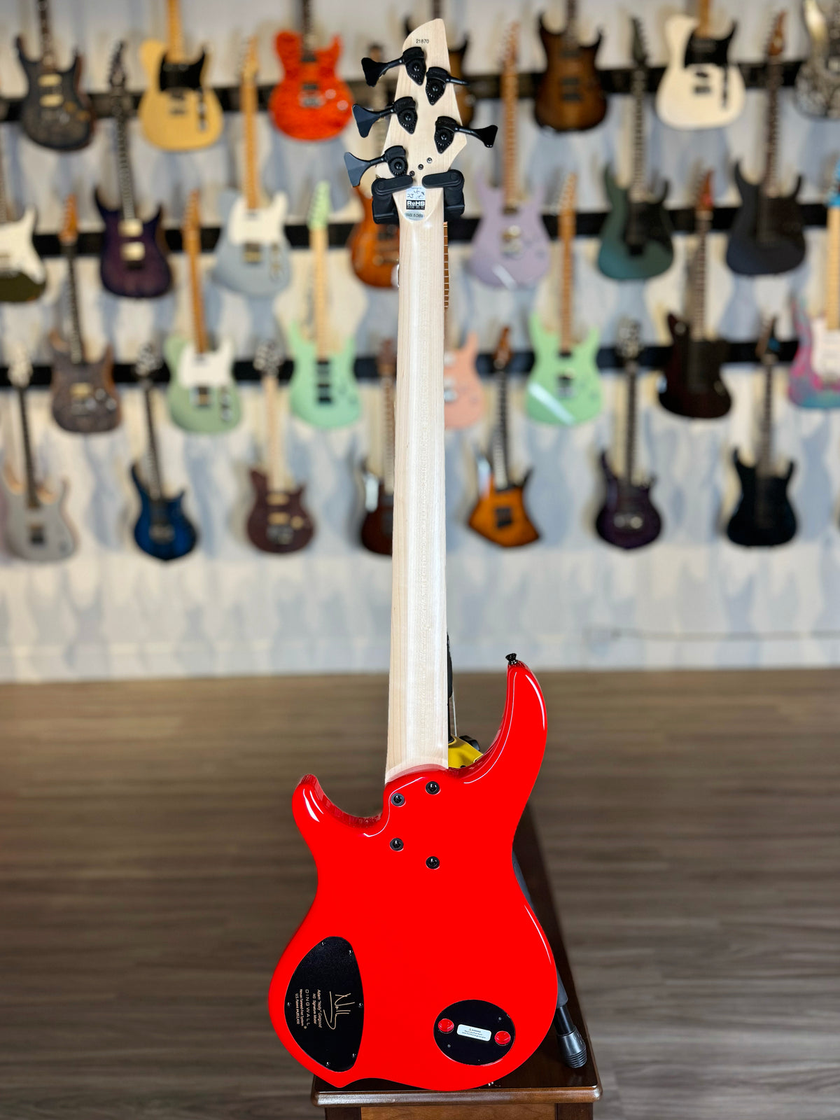 Dingwall Guitars Adam "Nolly" Getgood NG Signature 5 String Limited Edition | Gloss Ferrari Red (1 of 40)