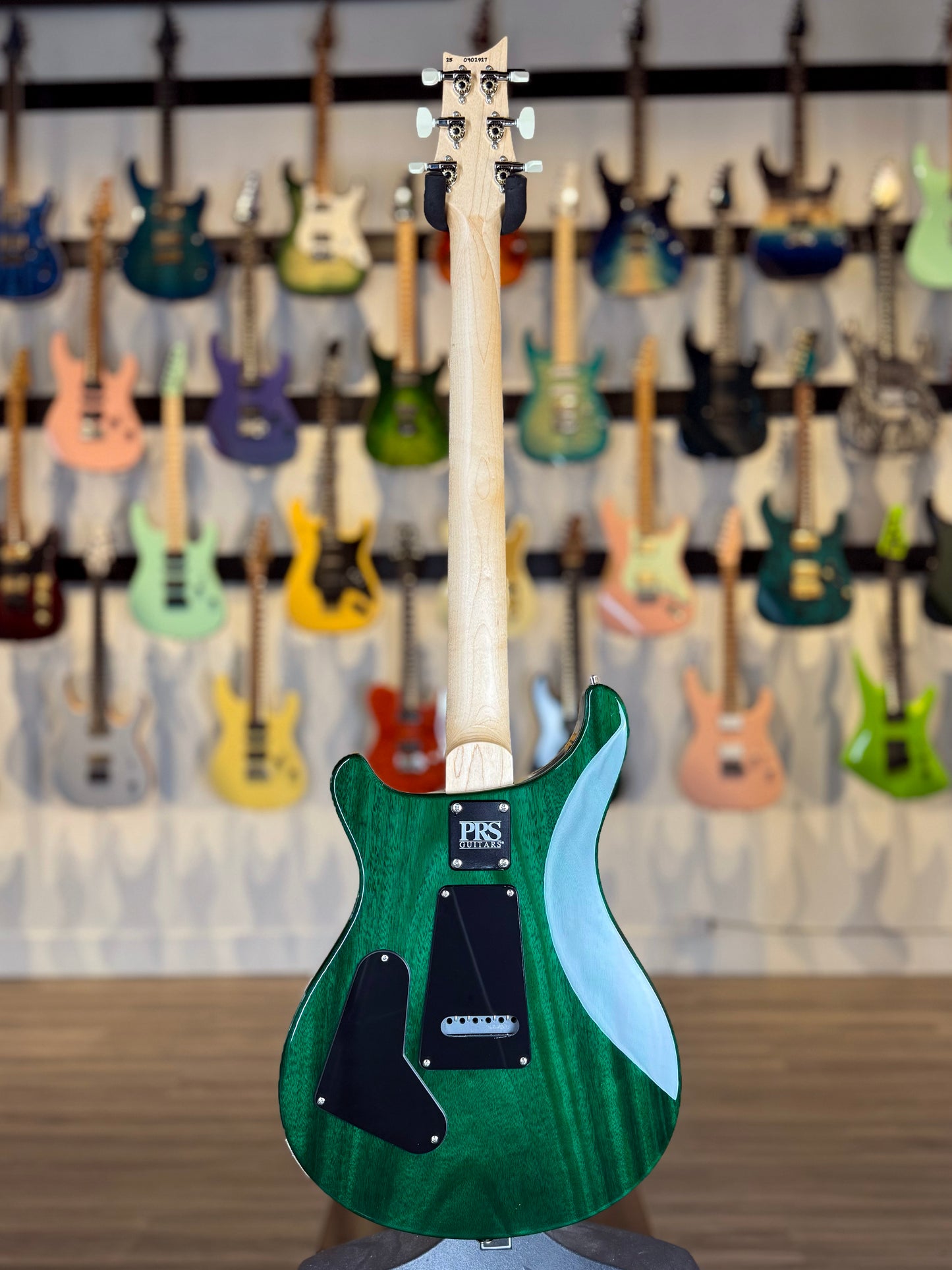 PRS CE 24 | Custom Color Trans Blue Green Burst (Hand Selected Top)