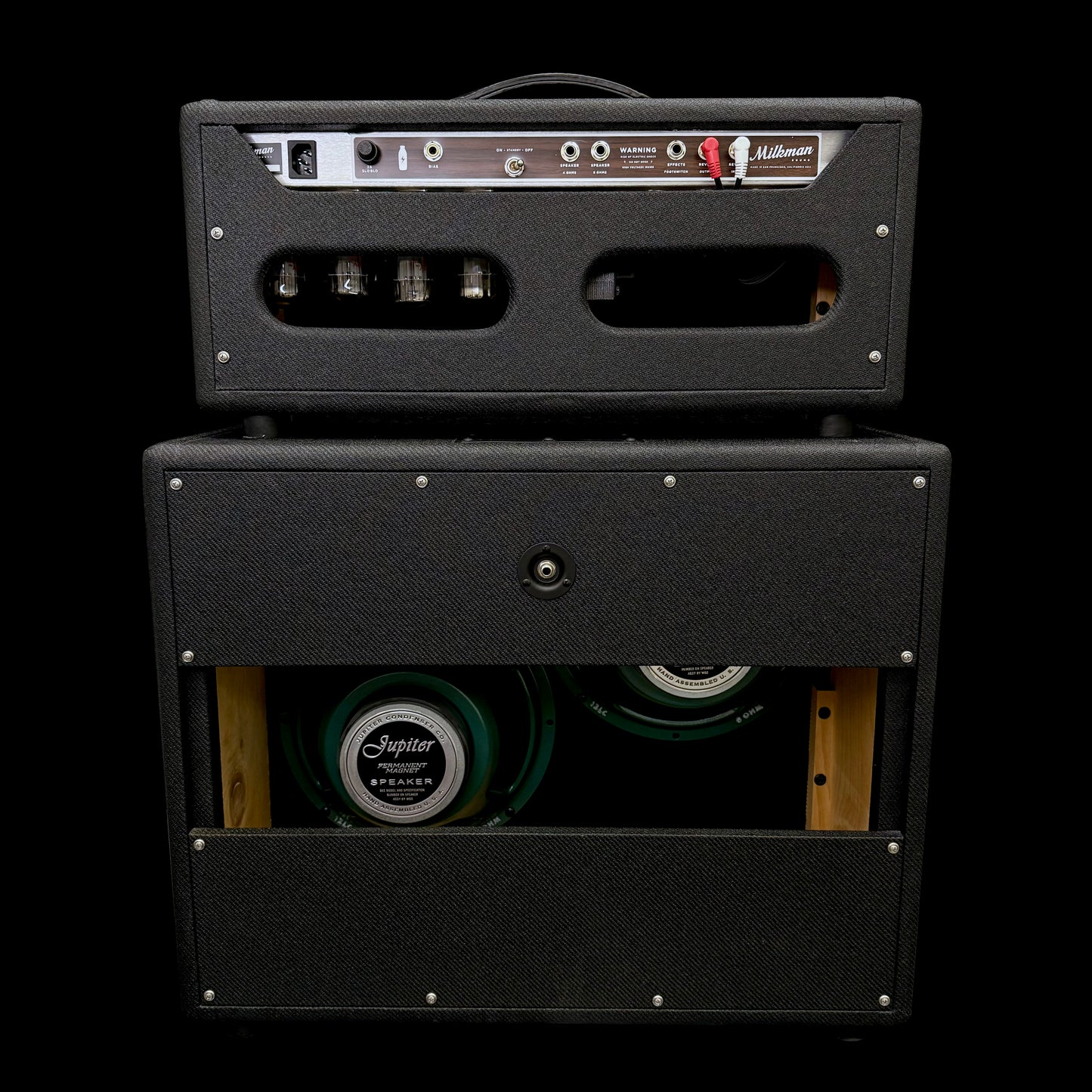 Milkman Sound 85W Pedal Steel Amplifier & Matching 2x12" Cabinet | Custom Shop Black Tweed