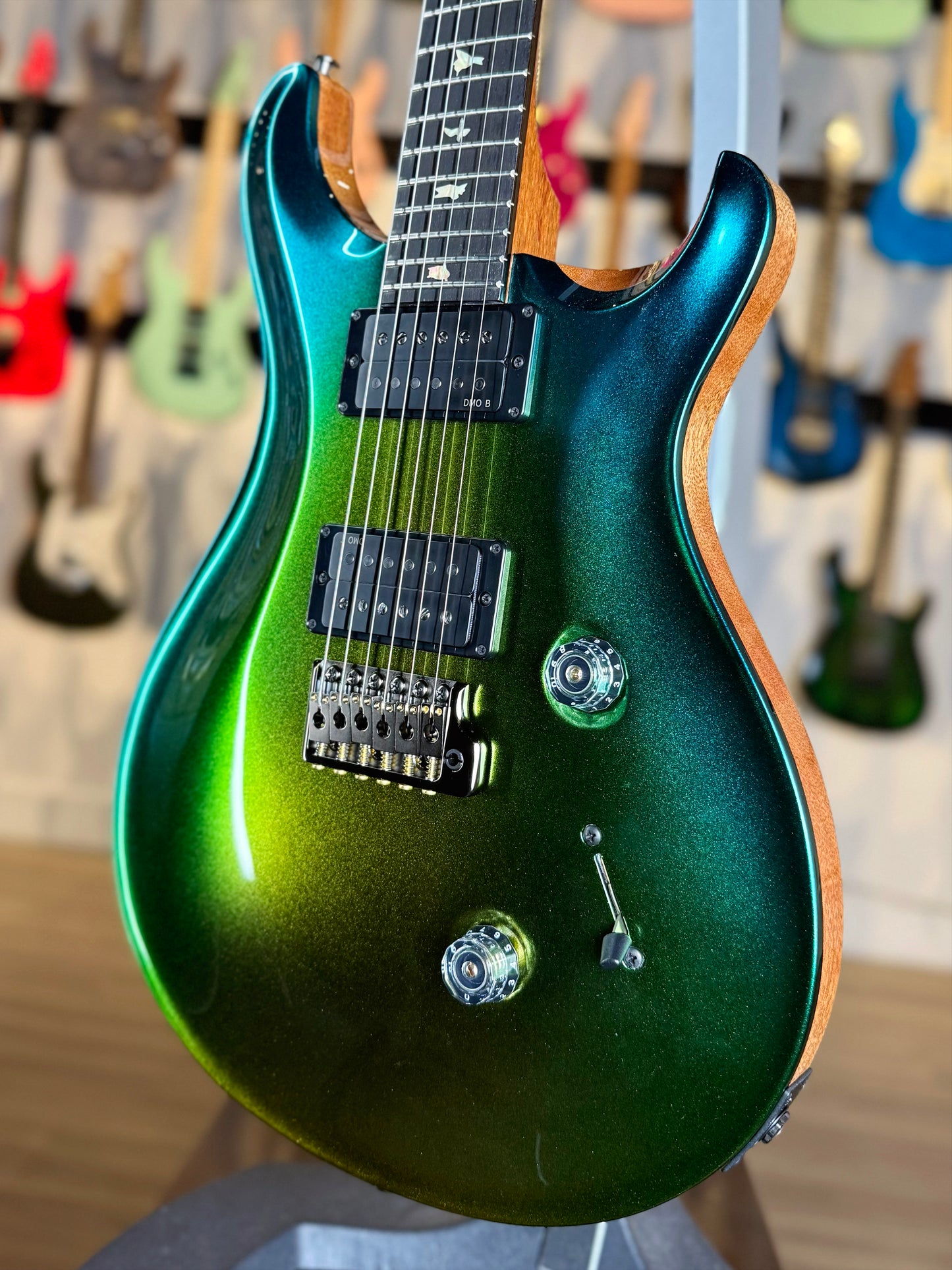 PRS Custom 24 Sprayer's Choice | Blue Green Sparkle Dragon's Breath