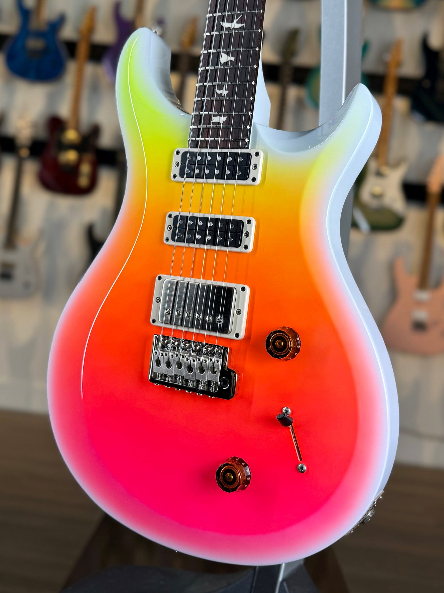 PRS S2 Studio Sprayer's Choice | Pink Orange Yellow White Miami Fade