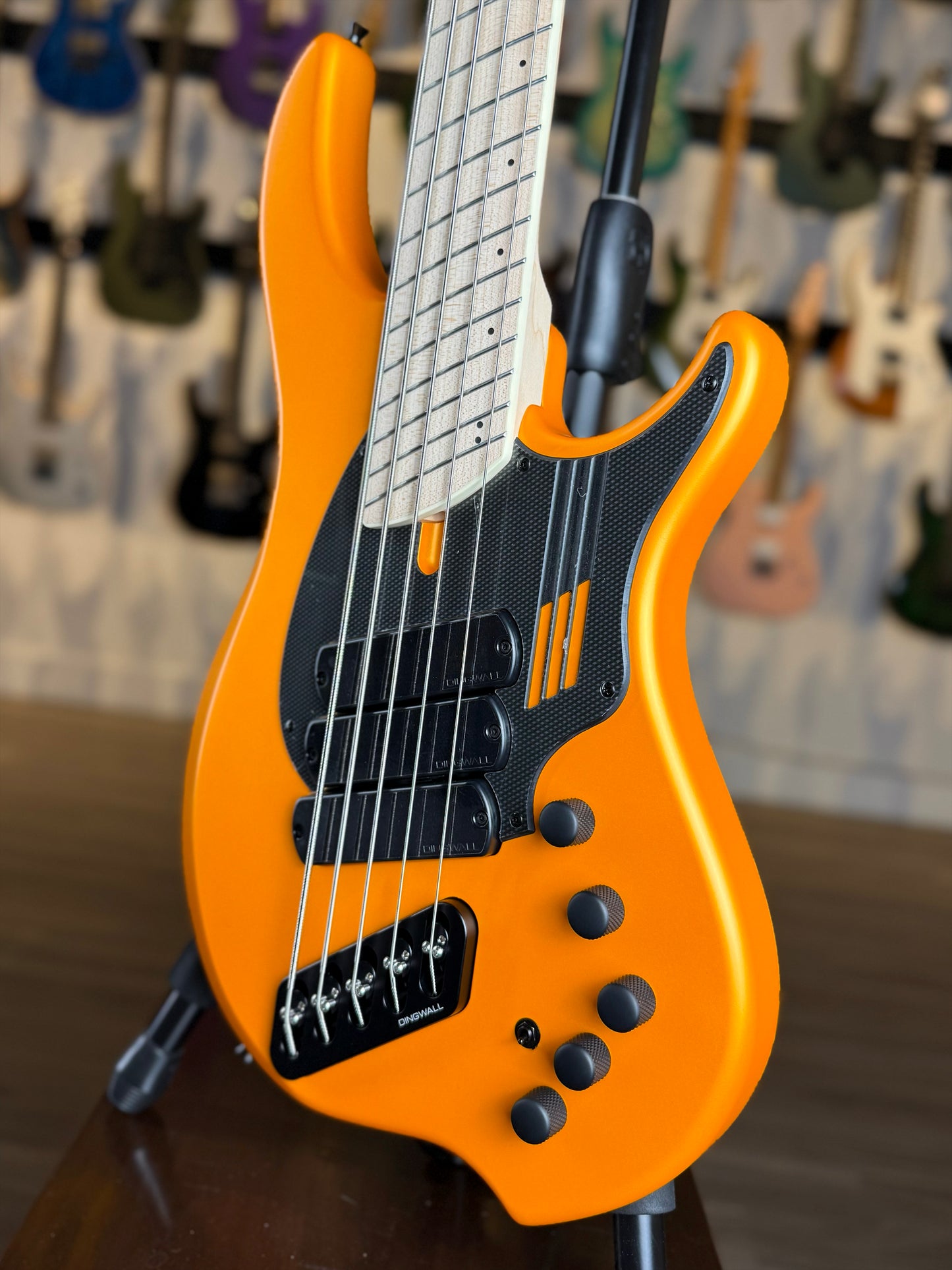 Dingwall Guitars Adam "Nolly" Getgood NG Signature 5 String | Lamborghini Orange (Limited Edition)