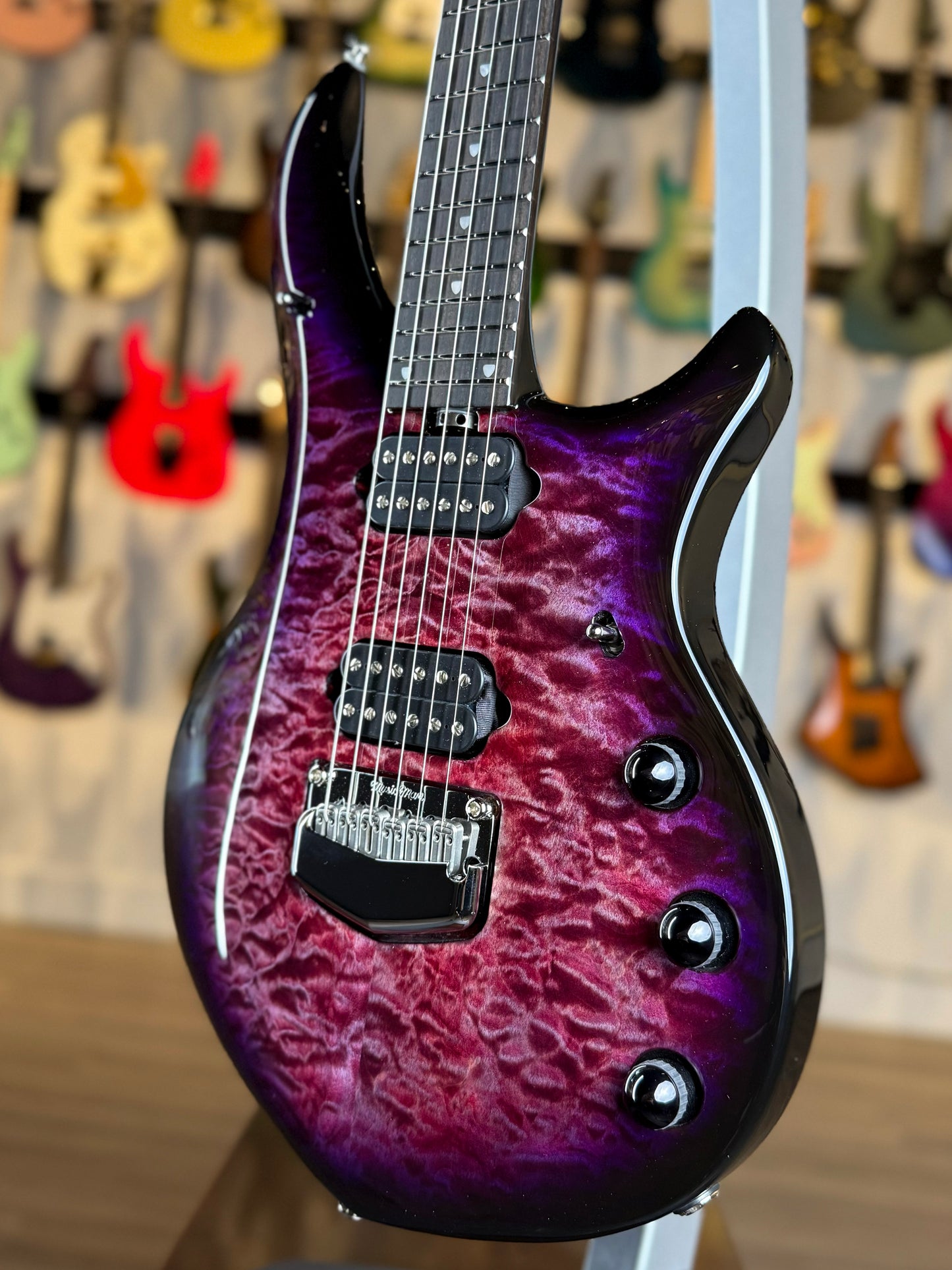 Ernie Ball Music Man Majesty 6 Premium Select | Purple Nebula II