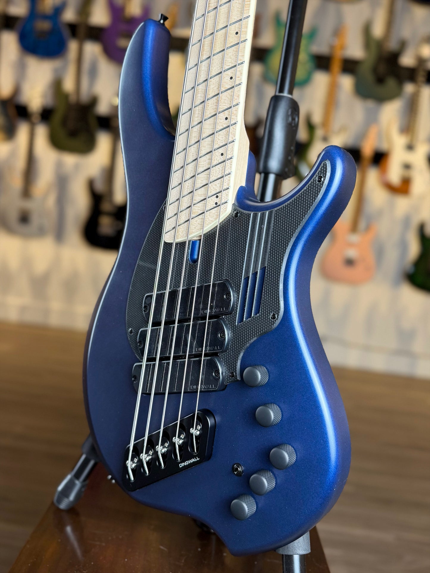 Dingwall Guitars Adam "Nolly" Getgood NG Signature 5 String | Matte Blue To Purple Colorshift (Canada Exclusive Limited Edition)