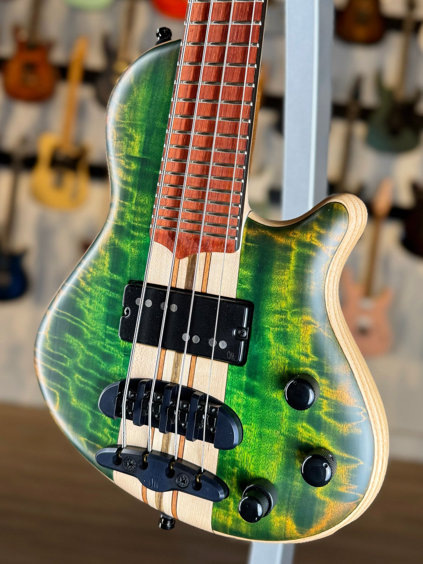 Mayones Cali 4 | Emerald Green Custom Color