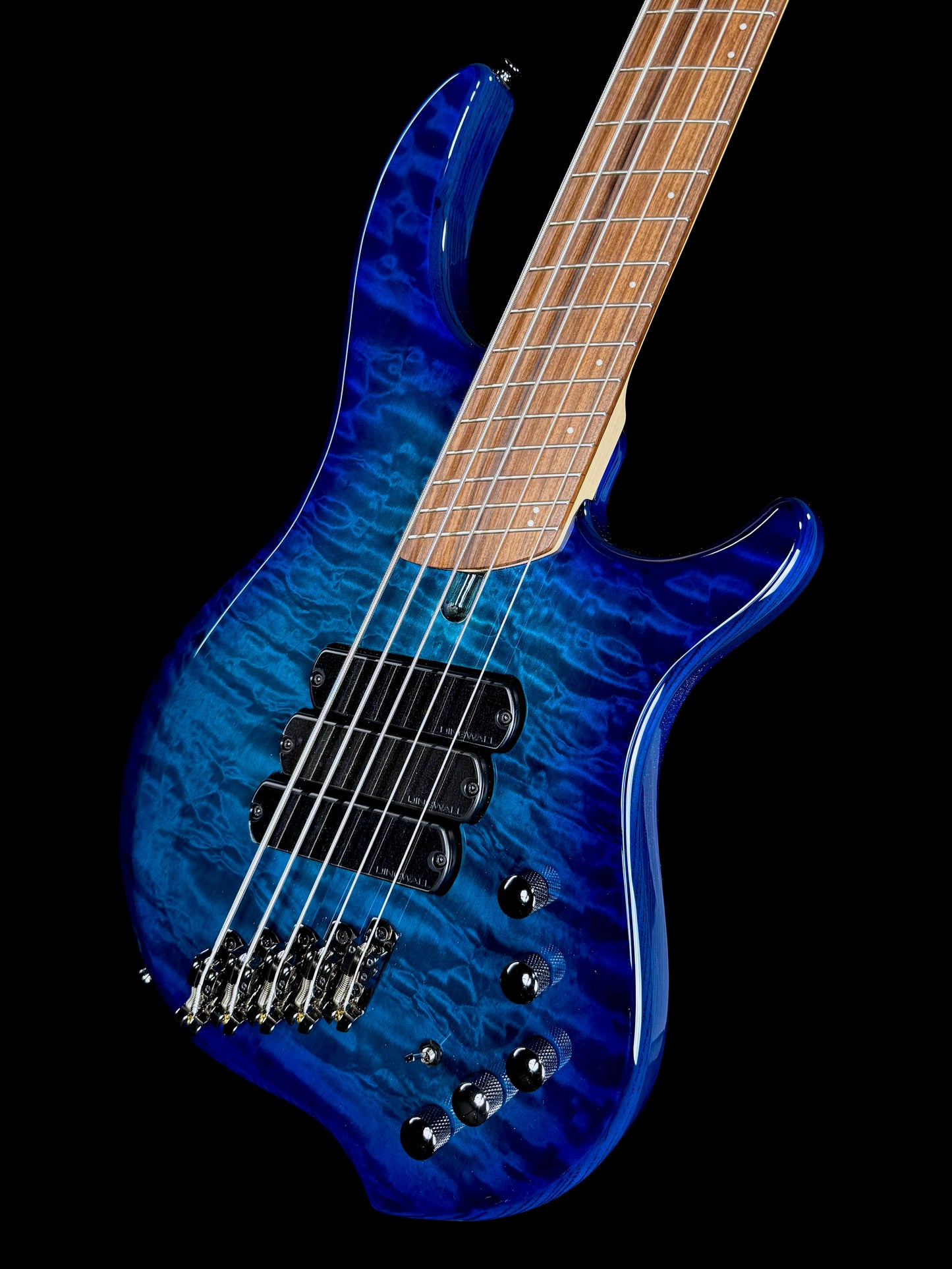 Dingwall Guitars Combustion C3 5 String | Indigoburst Quilt