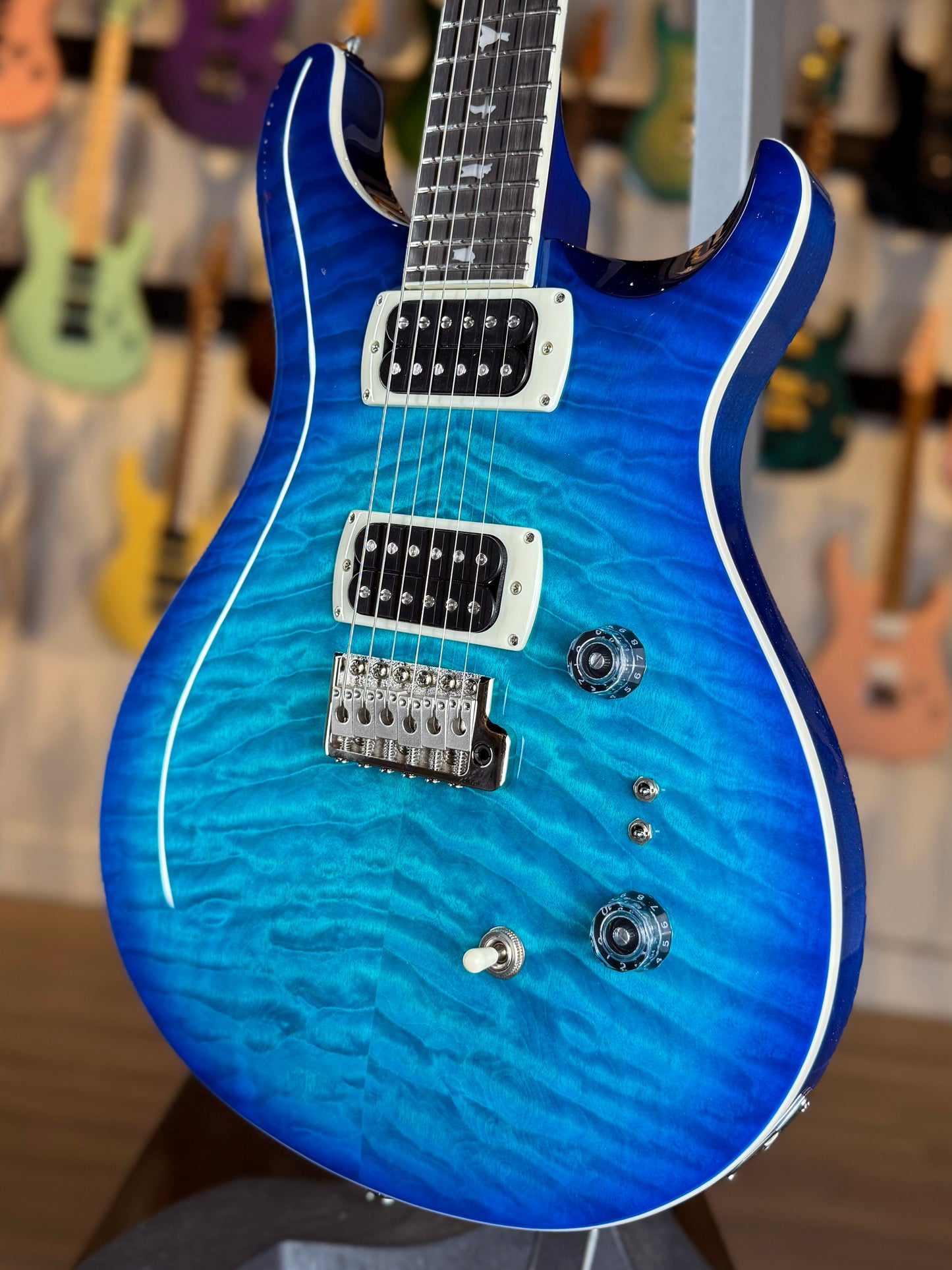 PRS SE Custom 24-08 Quilt | Lake Blue