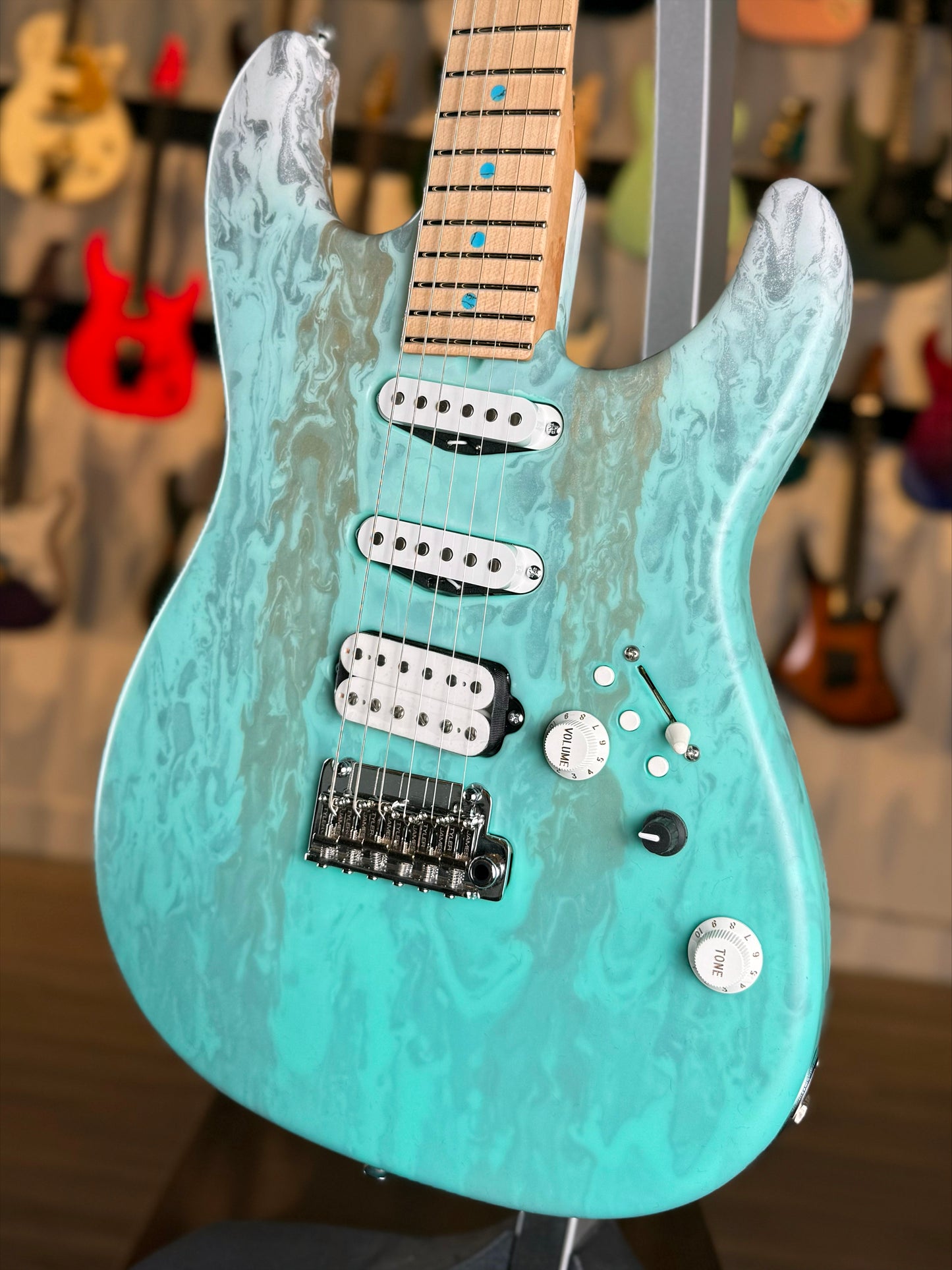 James Tyler Guitars Studio Elite HDX | Sea Dragon Fade Shmear