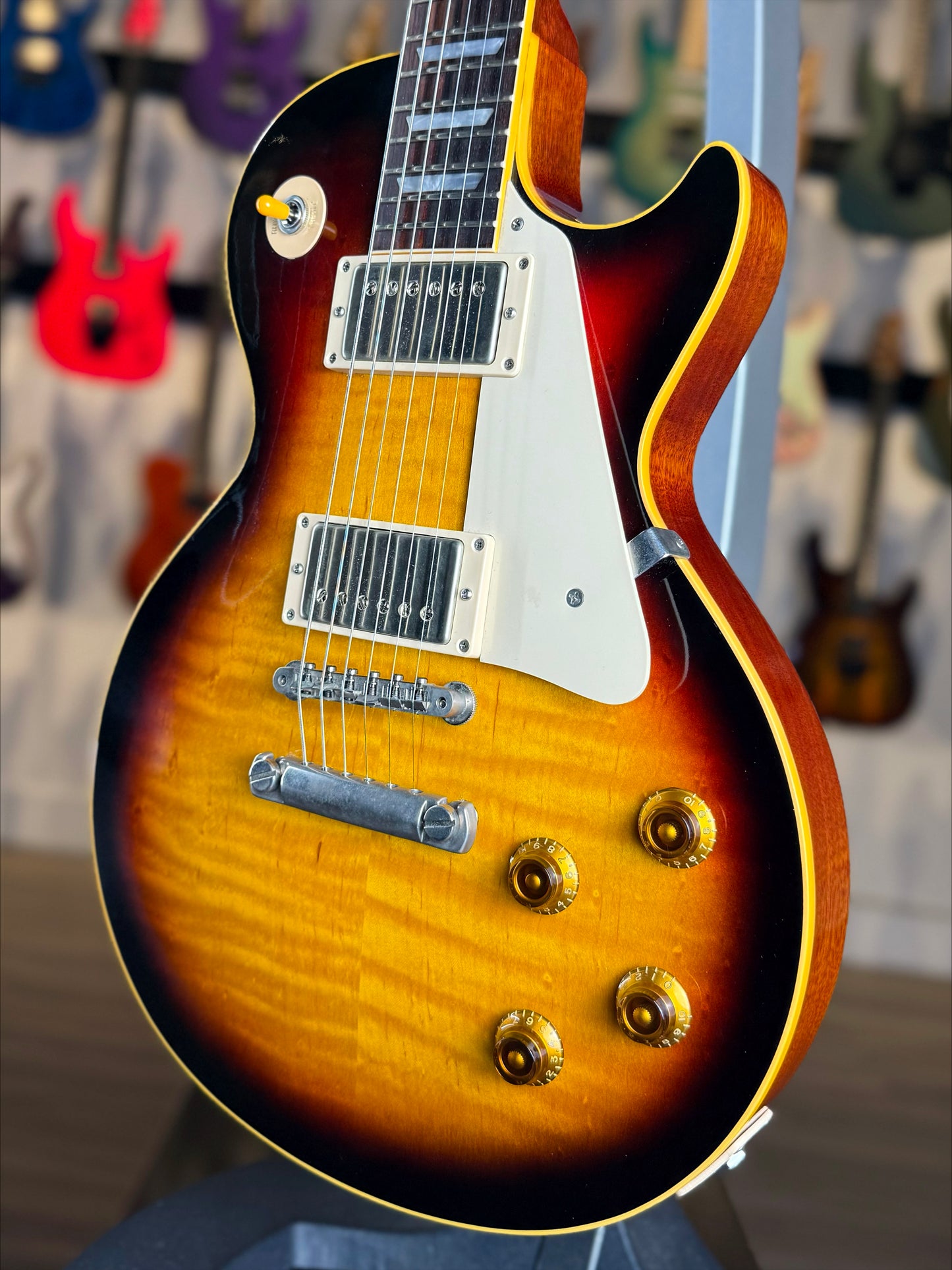 Gibson Custom Shop Les Paul Standard 1958 R8 Historic Reissue (Good Wood Era) | Bourbon Burst