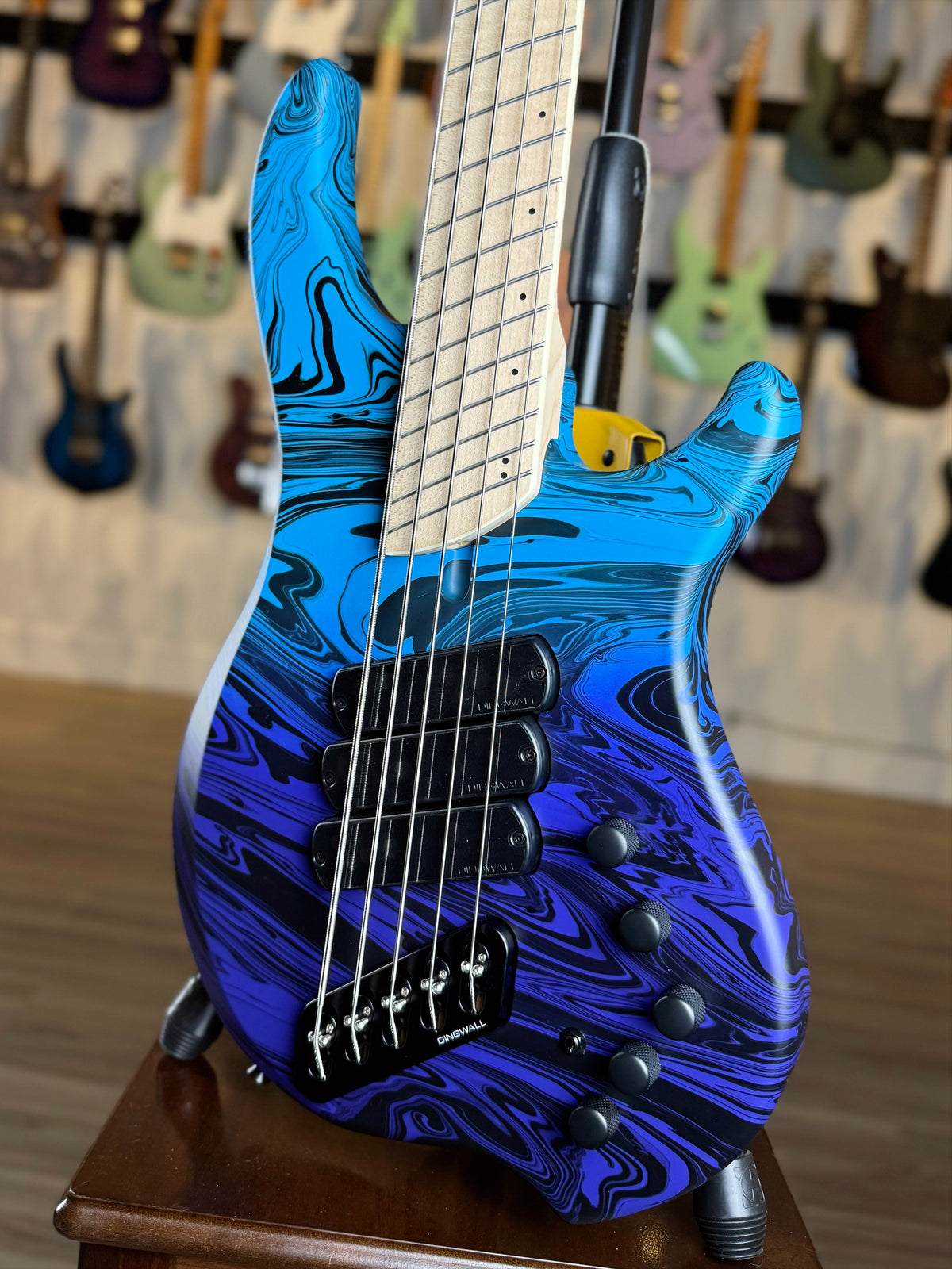 Dingwall Guitars Adam "Nolly" Getgood NG Signature 5 String Limited Edition | Purple-to-Blue Fade Swirl (1 of 100)