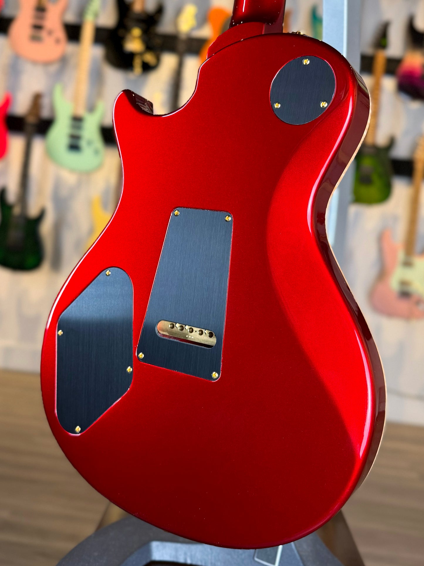 PRS Mark Tremonti Signature "10 Top" Sprayer's Choice | Charcoal Cherry Burst/Candy Apple Red Back