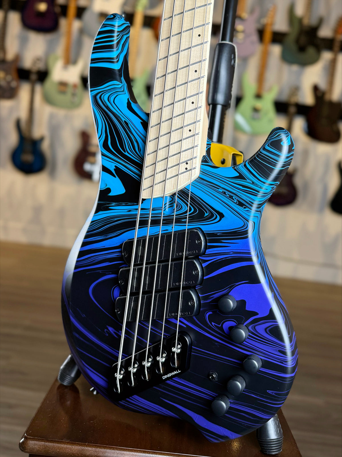 Dingwall Guitars Adam "Nolly" Getgood NG Signature 5 String Limited Edition | Purple-to-Blue Fade Swirl (1 of 100)