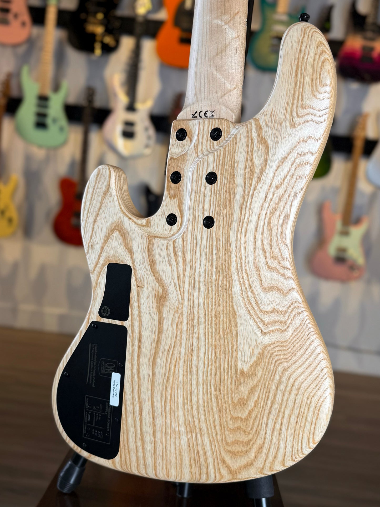 Mayones Jabba Custom 5 | Antique Red Raw