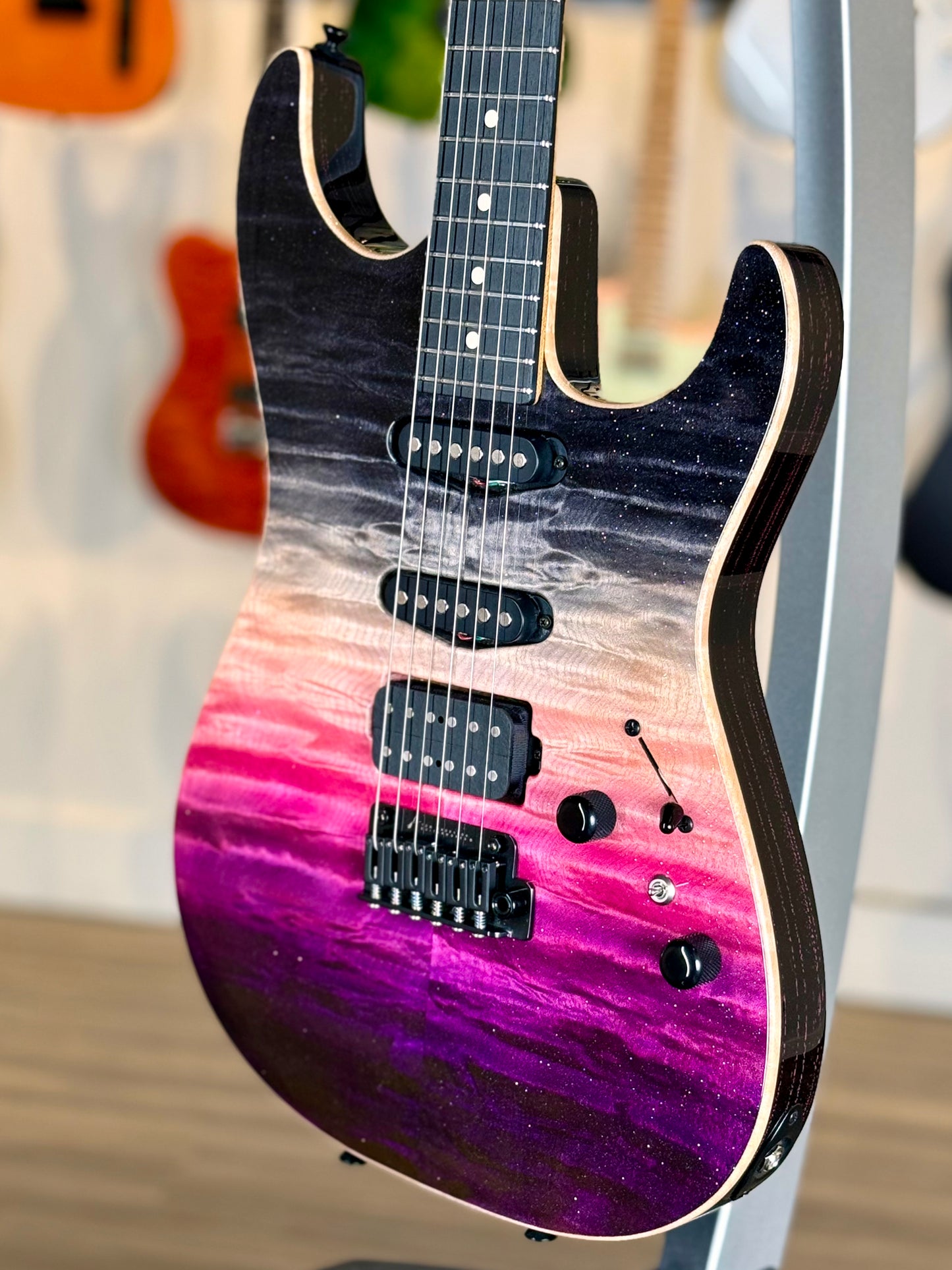 Tom Anderson Drop Top | Sheer Cosmic Purple Double Wipeout (Special Selection Top)