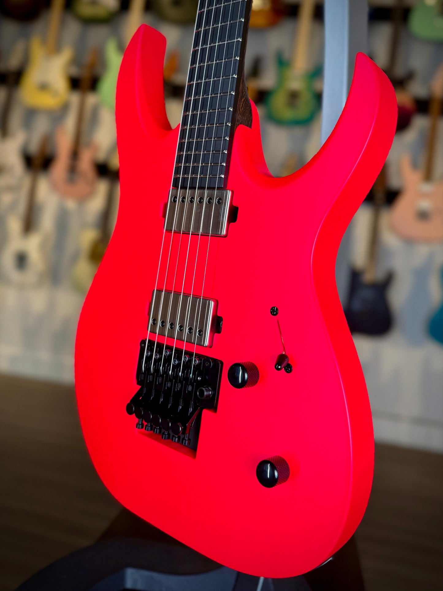 Mayones Duvell Elite PRO 6 | Monolith Custom Color Retina Burning Red