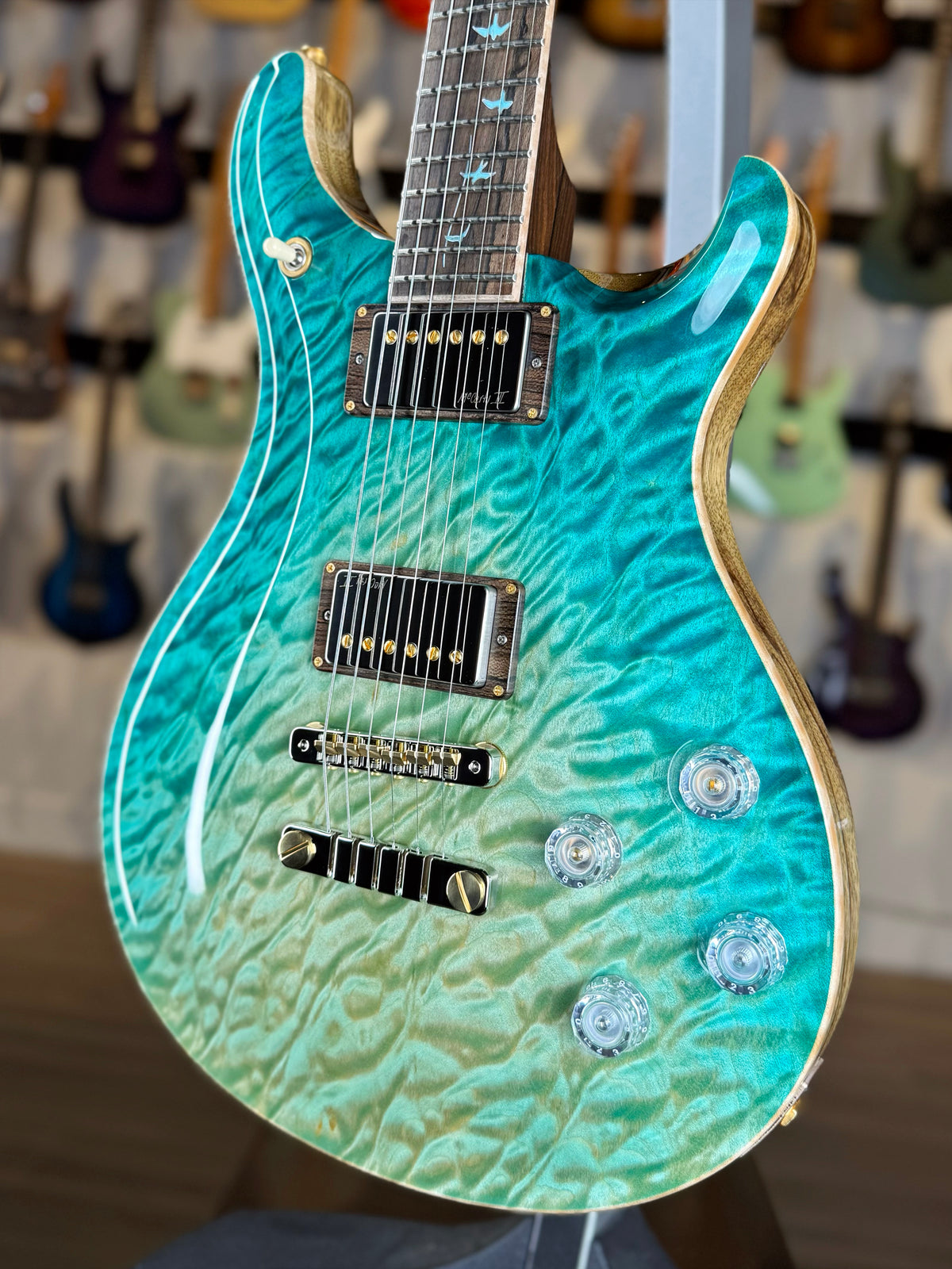 PRS Private Stock McCarty 594 | Bahamian Blue Dragon’s Breath