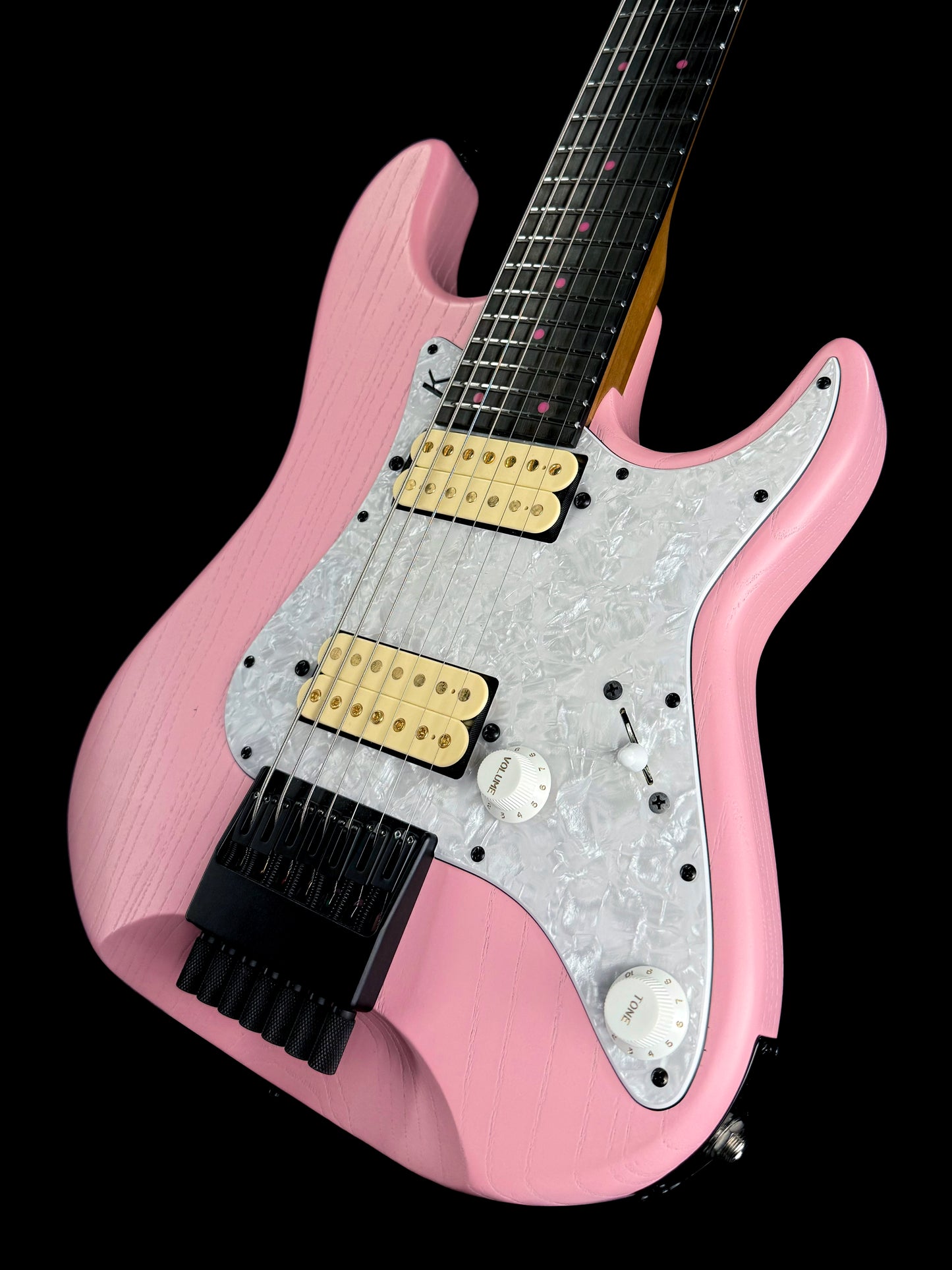 Kiesel Headless Delos 7  | Light Pink Raw Tone Satin