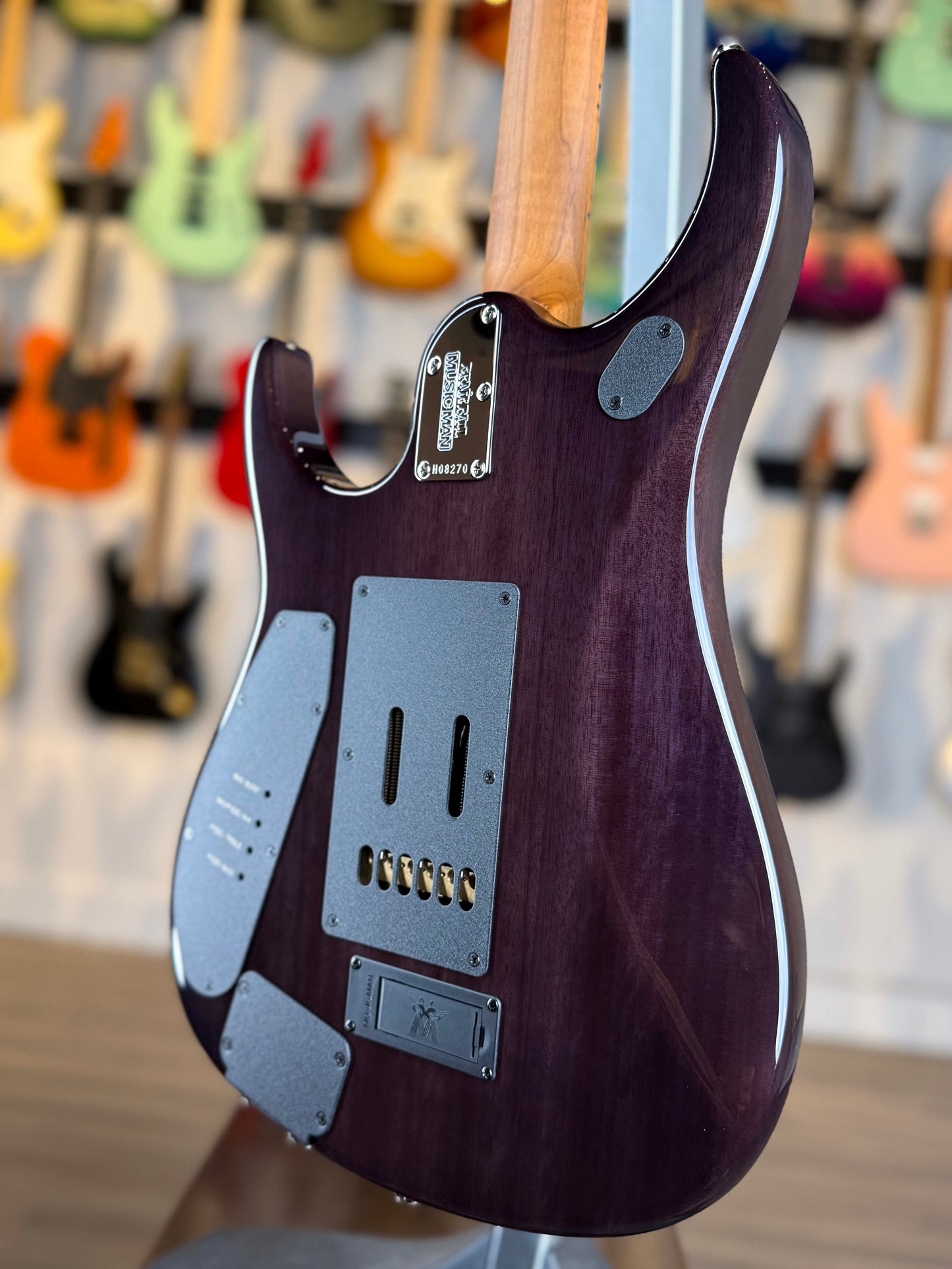 Ernie Ball Music Man JP15 | Custom Blackberry Quilt - 1 of 1