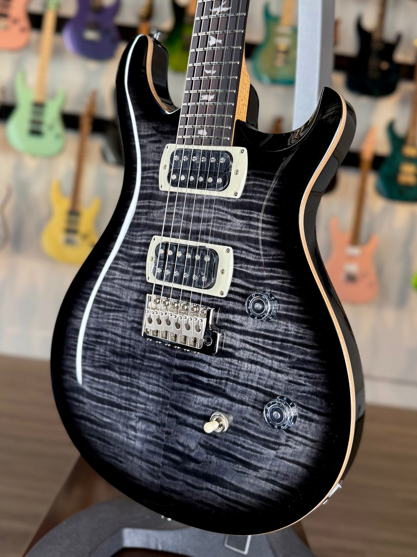 PRS SE CE 24 | Charcoal Burst