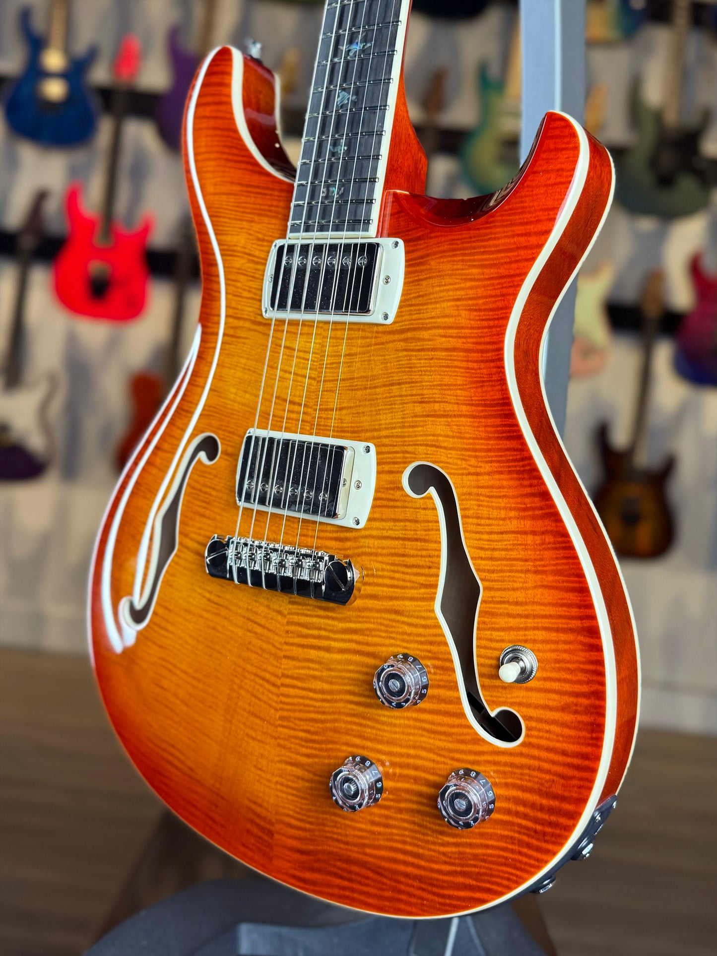 PRS SE Hollowbody II Piezo | Vintage Sunburst