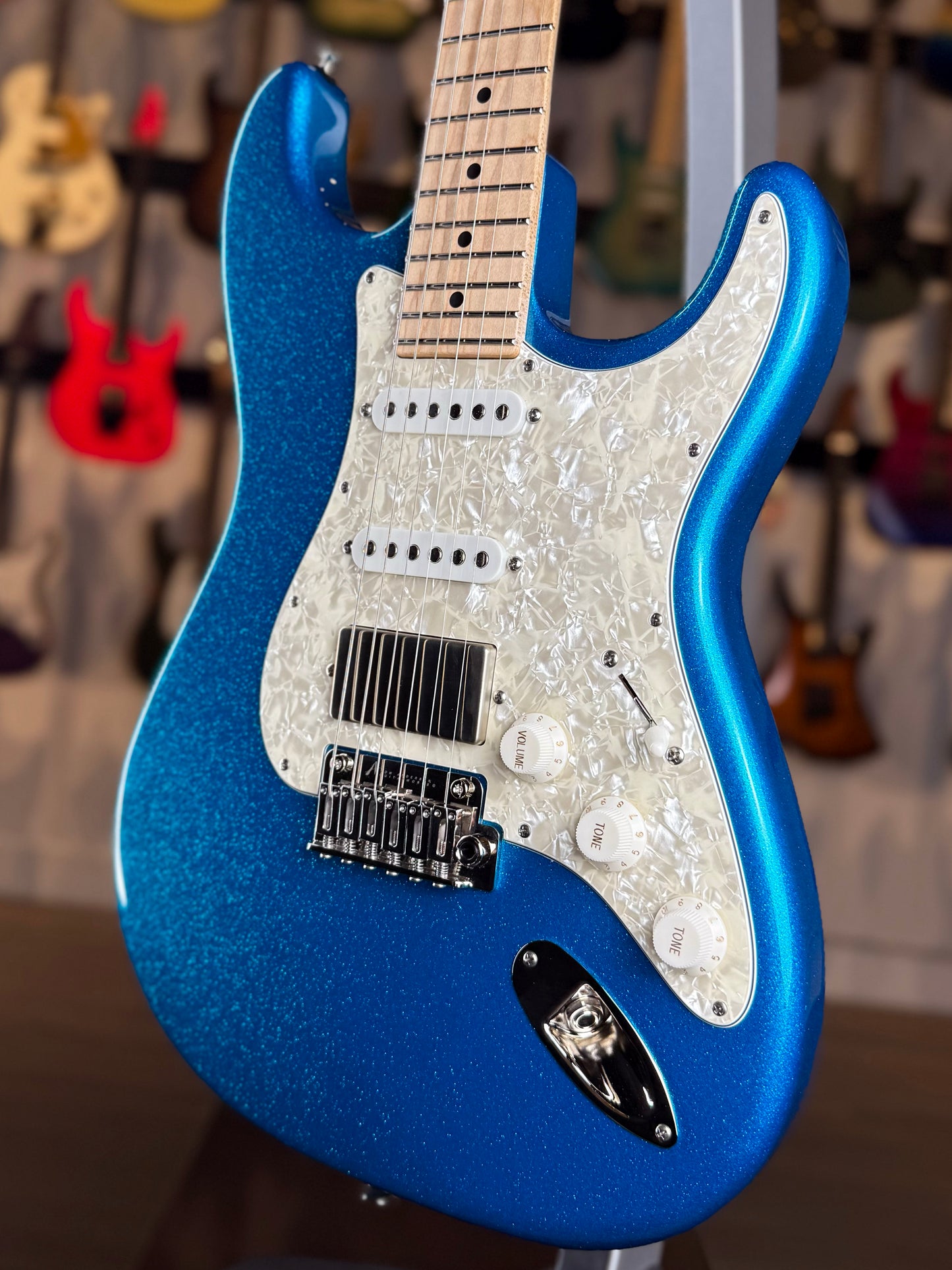 Tom Anderson Icon Classic | Big Sparkle Candy Apple Blue In Distress Level 1 (Pre-Owned)