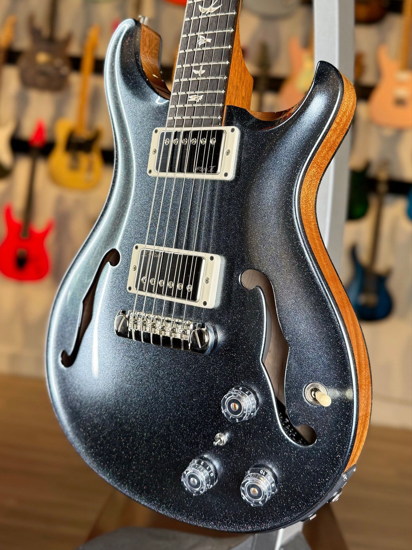 PRS Hollowbody II Piezo Sprayer's Choice | Gunmetal Sparkle