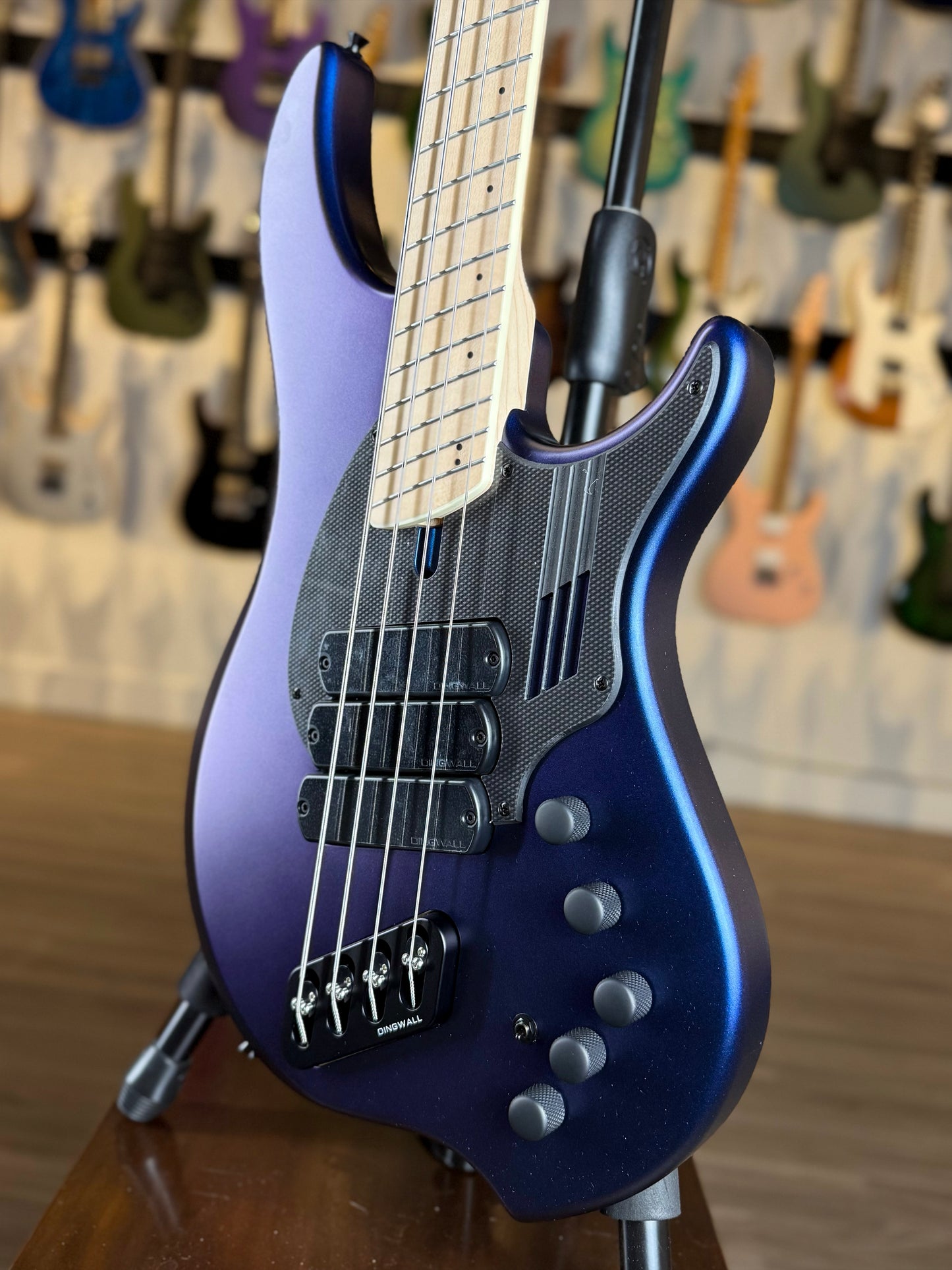 Dingwall Guitars Adam "Nolly" Getgood NG Signature 4 String | Matte Blue To Purple Colorshift (Canada Exclusive Limited Edition)