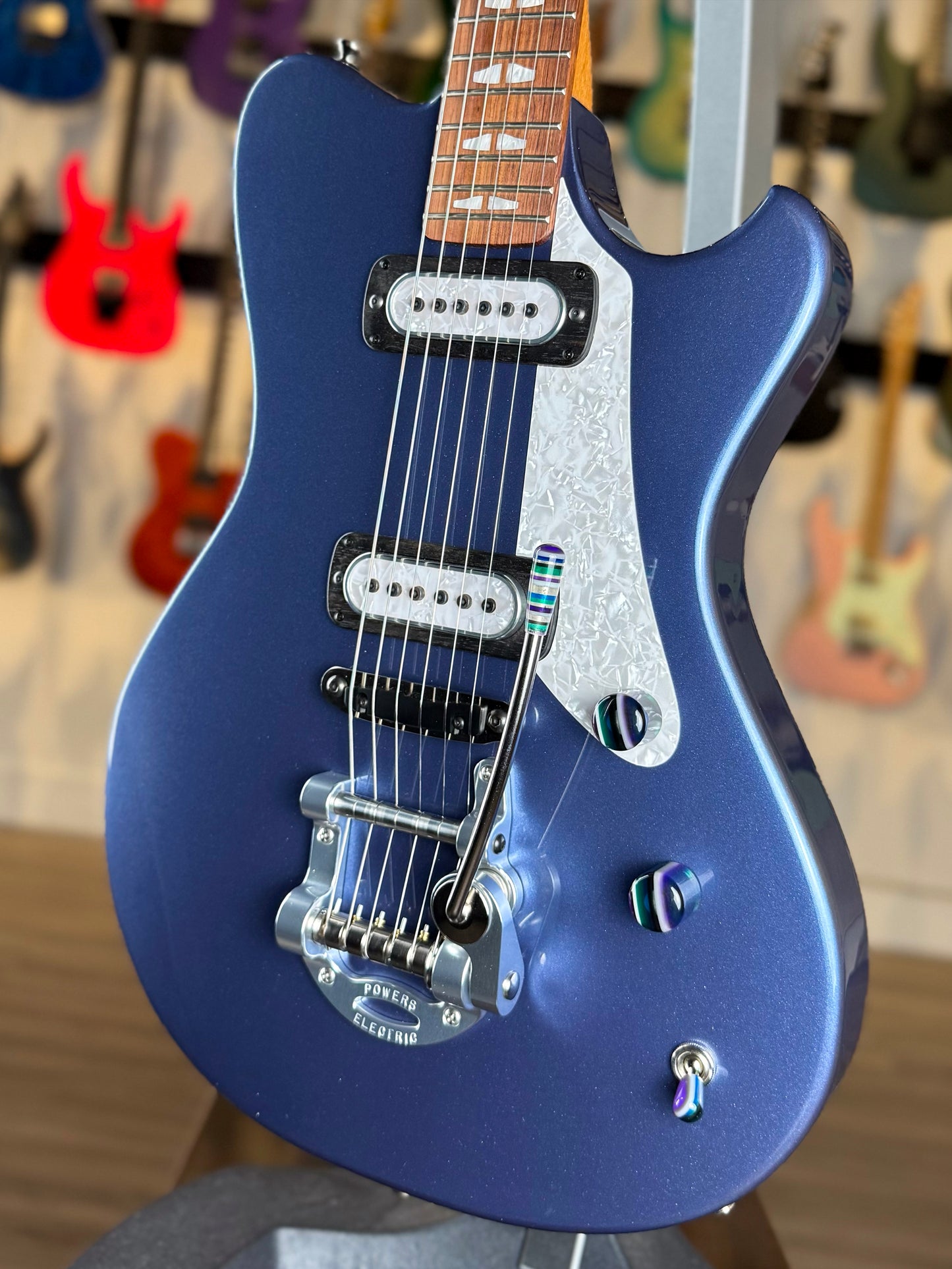 Powers Electric A-Type | Yachting Blue Metallic