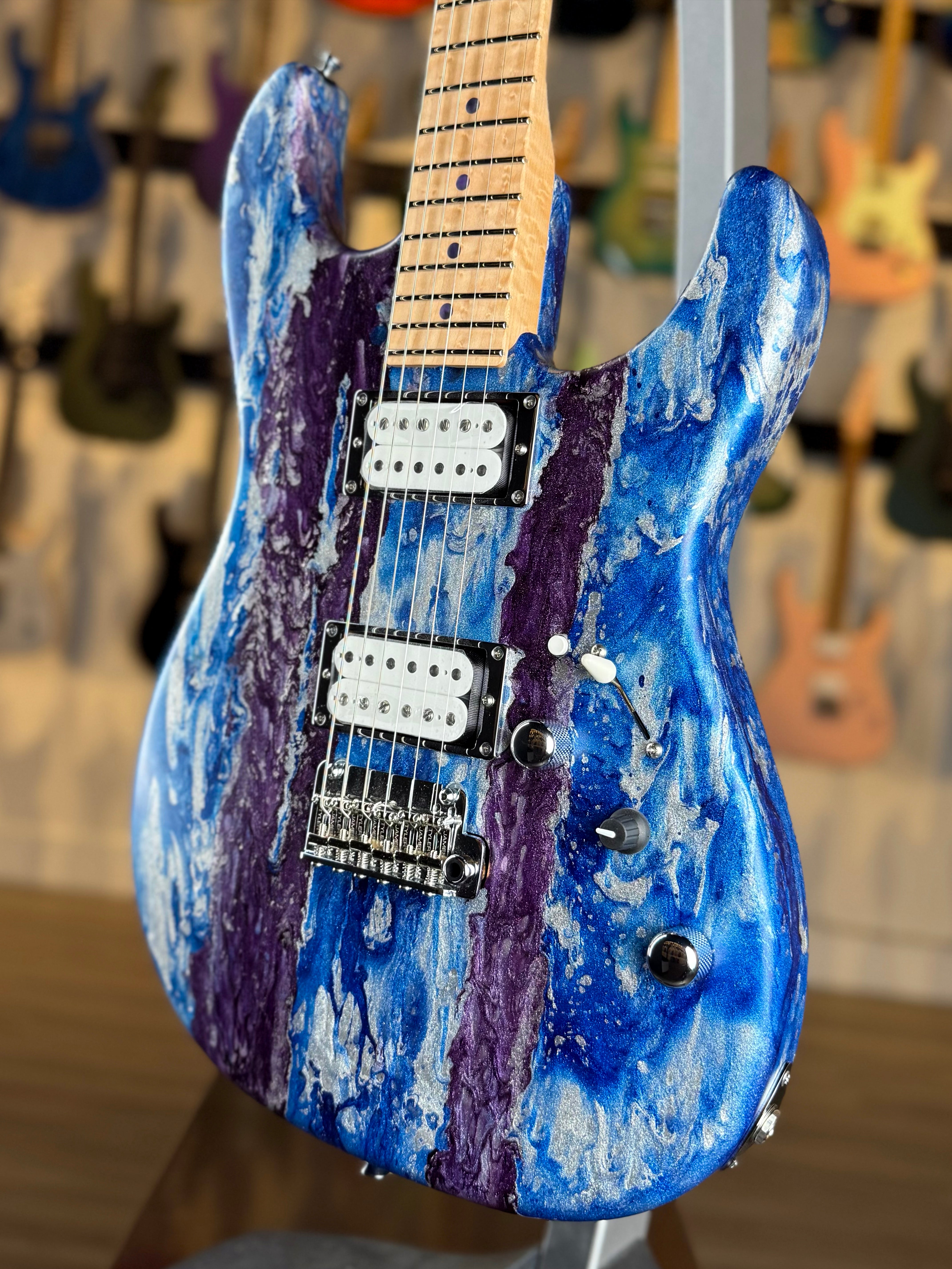 James Tyler Guitars Studio Elite HD | Blueberry Shmear – The