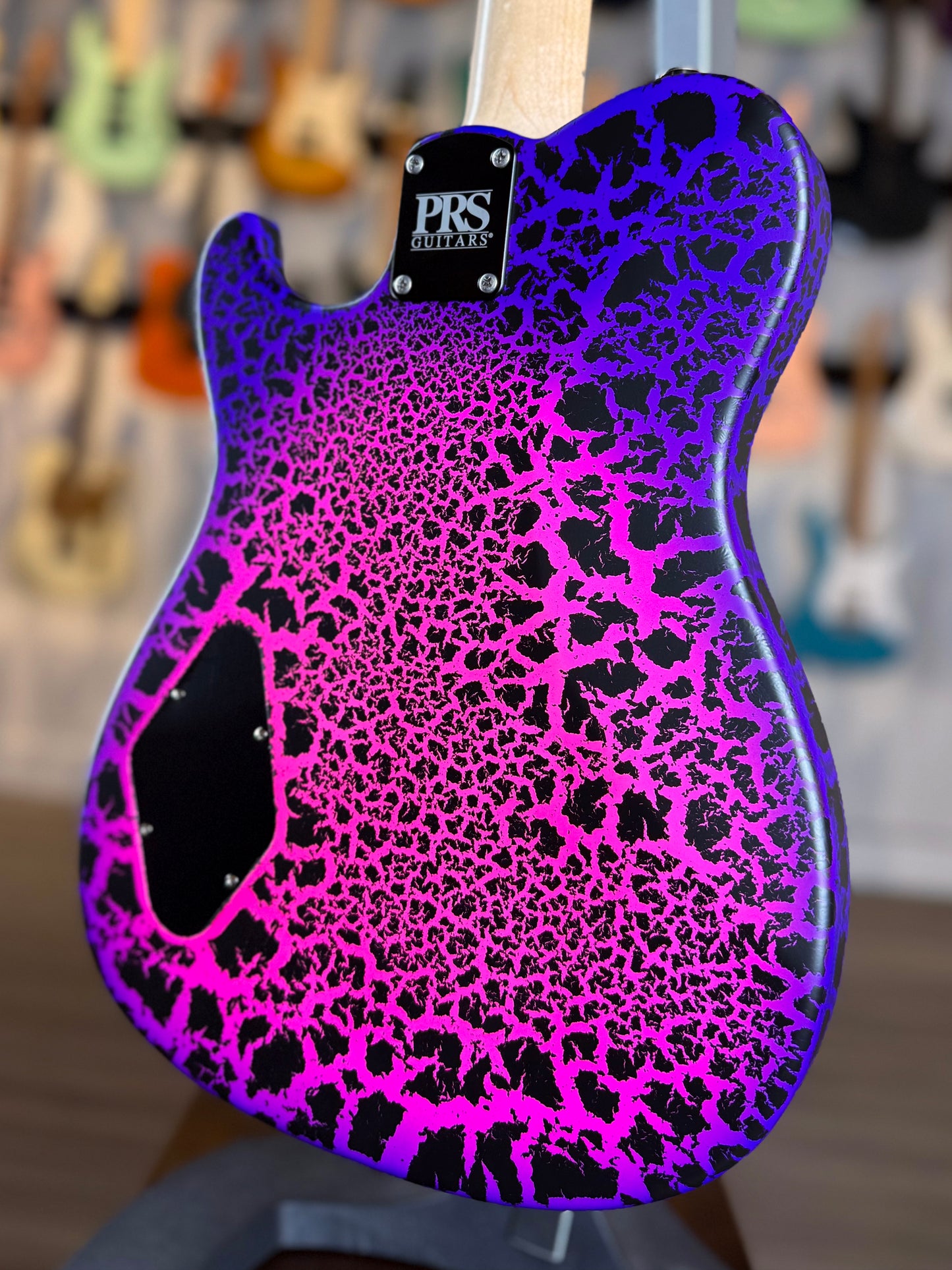 PRS NF 53 Sprayer's Choice | Purple/Pink Glow Burst Crackle