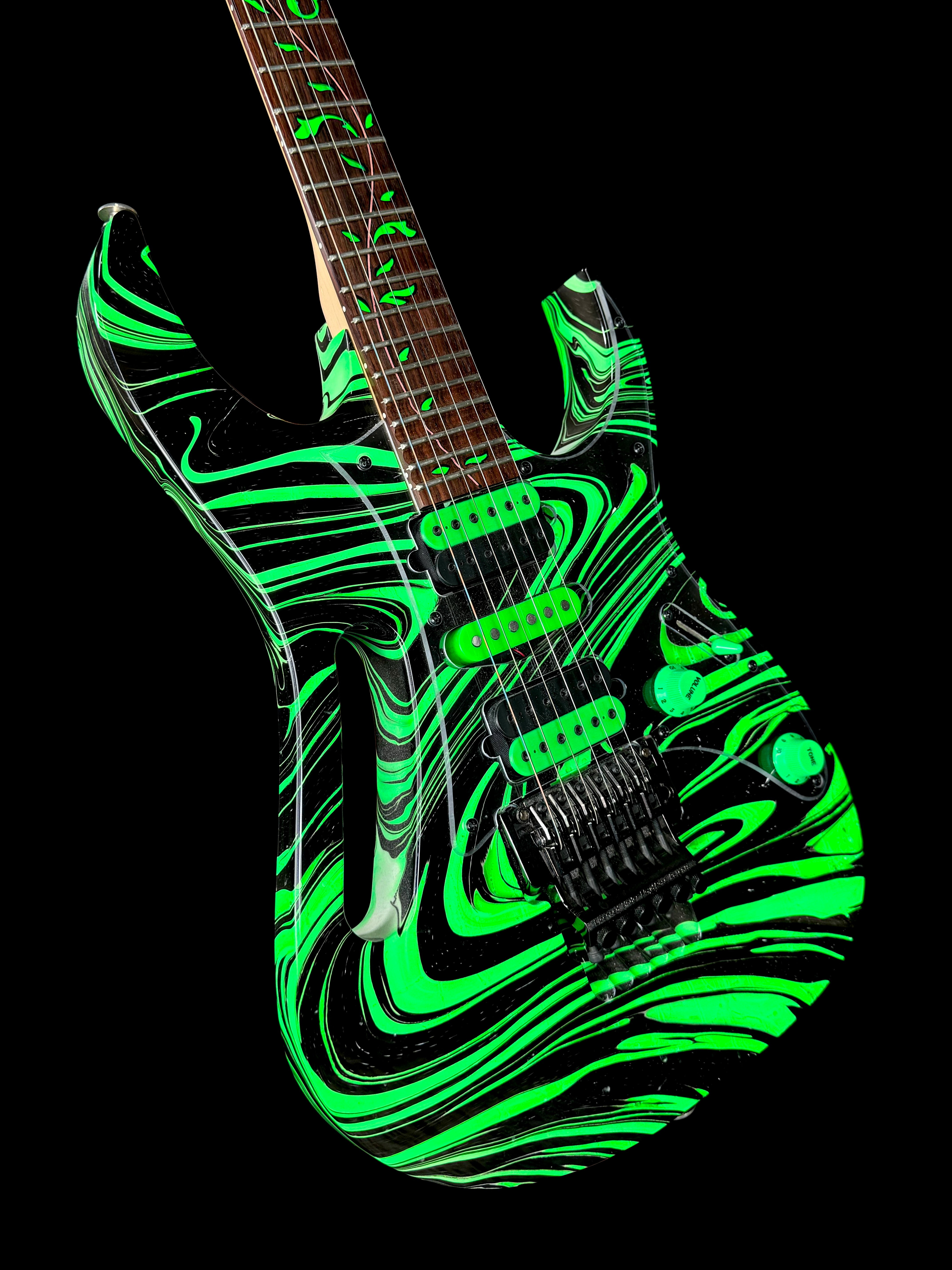 Ibanez Jem 77 GMC Inspired Build | OOTS Swirl | Jem 77-FP Neck