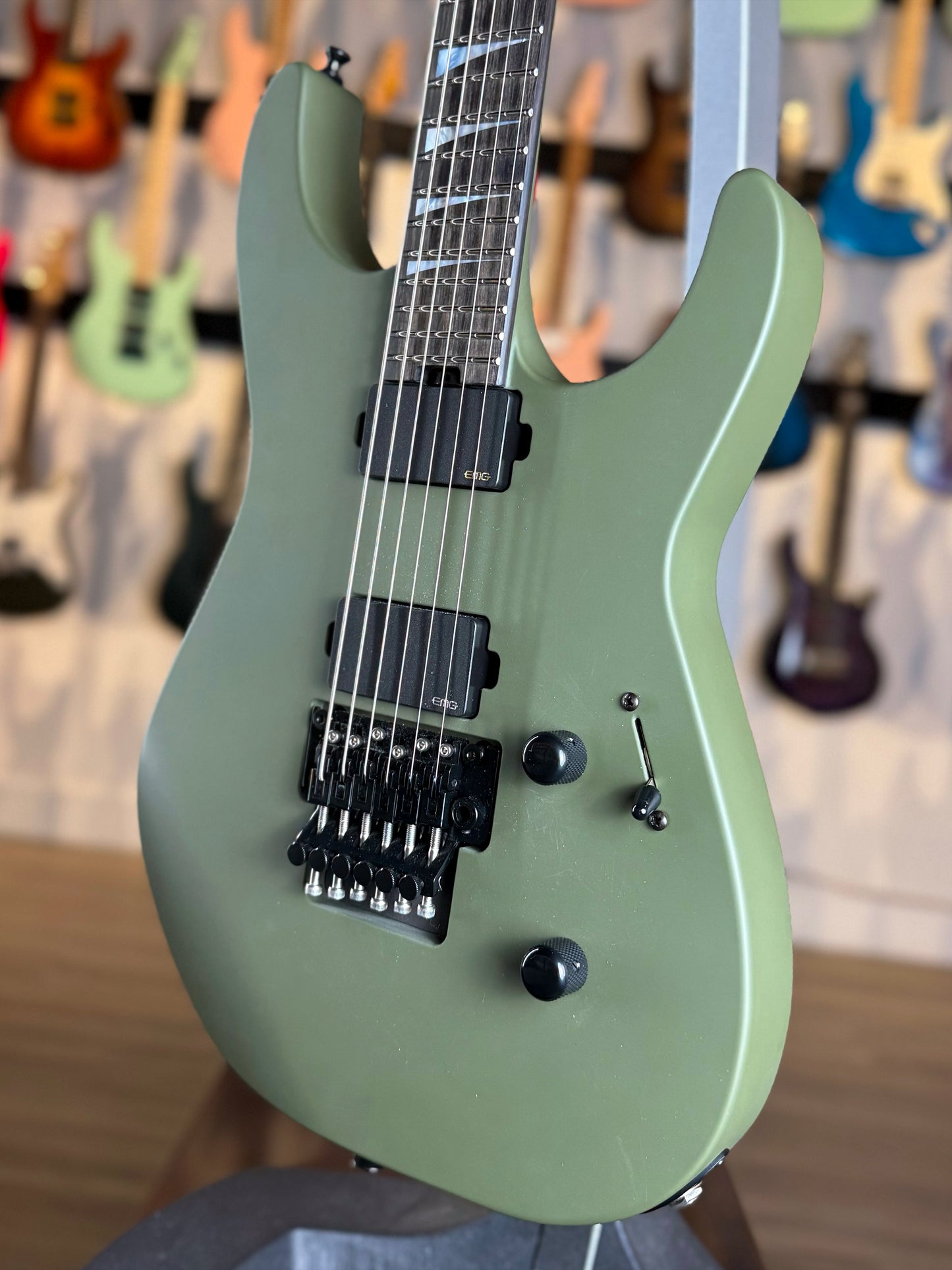 Jackson American Series Soloist SL2MG | Matte Army Drab
