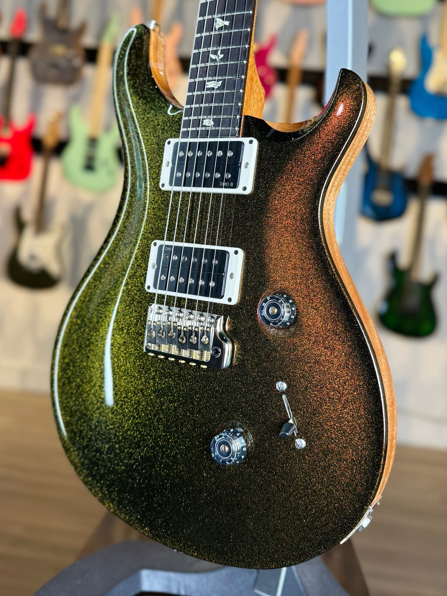 PRS Custom 24 Sprayer's Choice | Cherry Coke Colorshift Sparkle/Natural Back