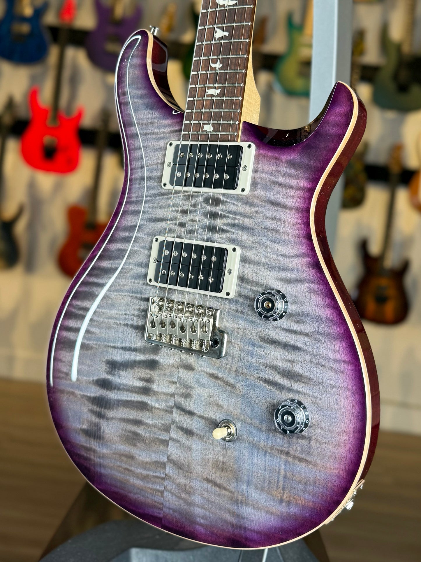 PRS CE 24 | Faded Gray Black Purple Burst