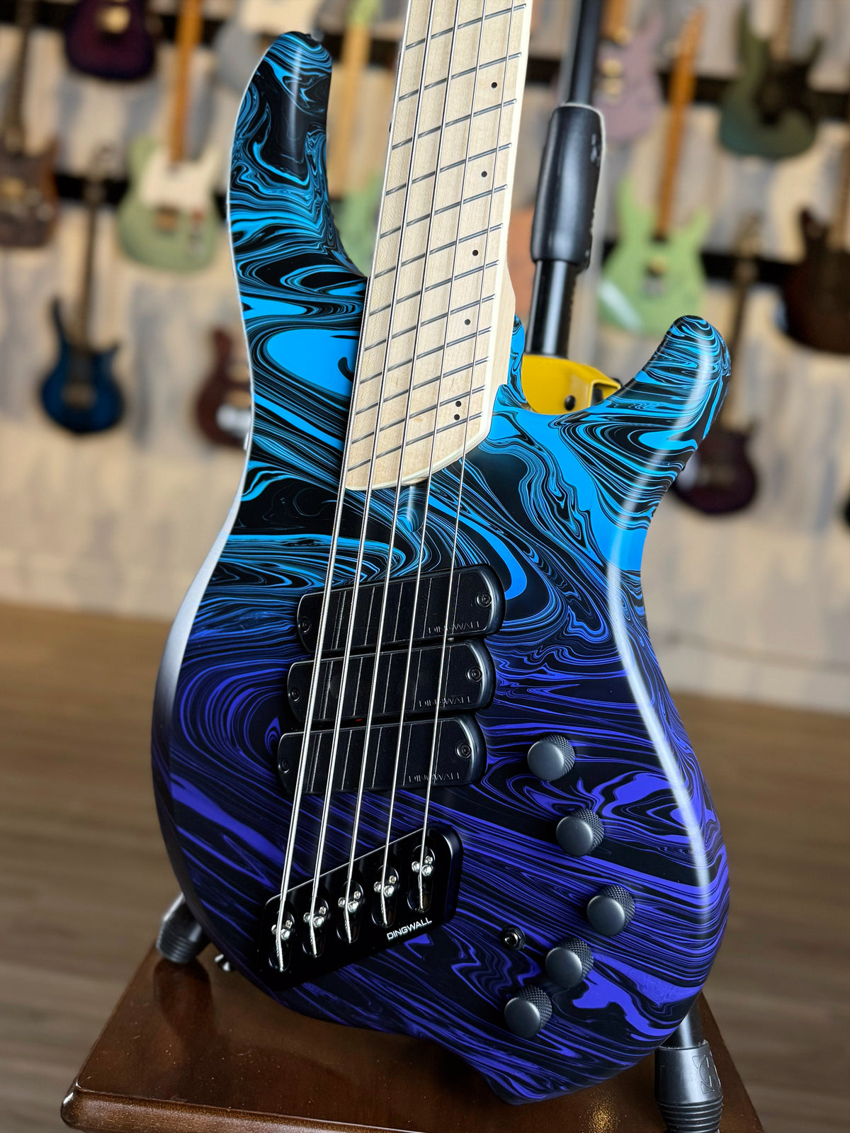 Dingwall Guitars Adam "Nolly" Getgood NG Signature 5 String Limited Edition | Purple-to-Blue Fade Swirl (1 of 100)