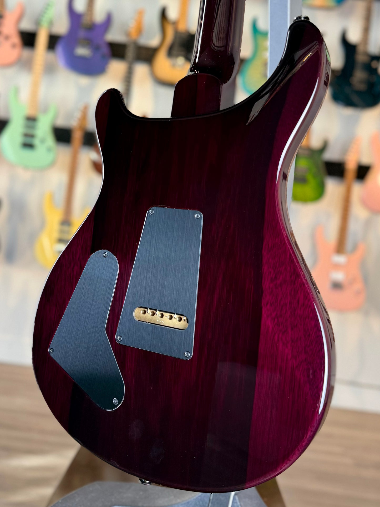 PRS 40th Anniversary Special Semi Hollow Wood Library "Artist Top" | Custom Purple Microburst