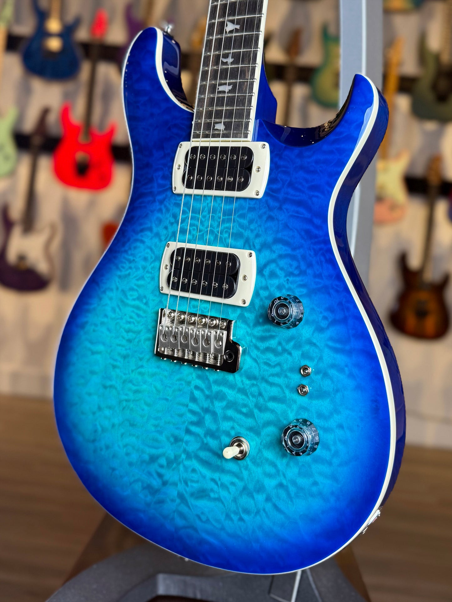 PRS SE Custom 24-08 Quilt | Lake Blue