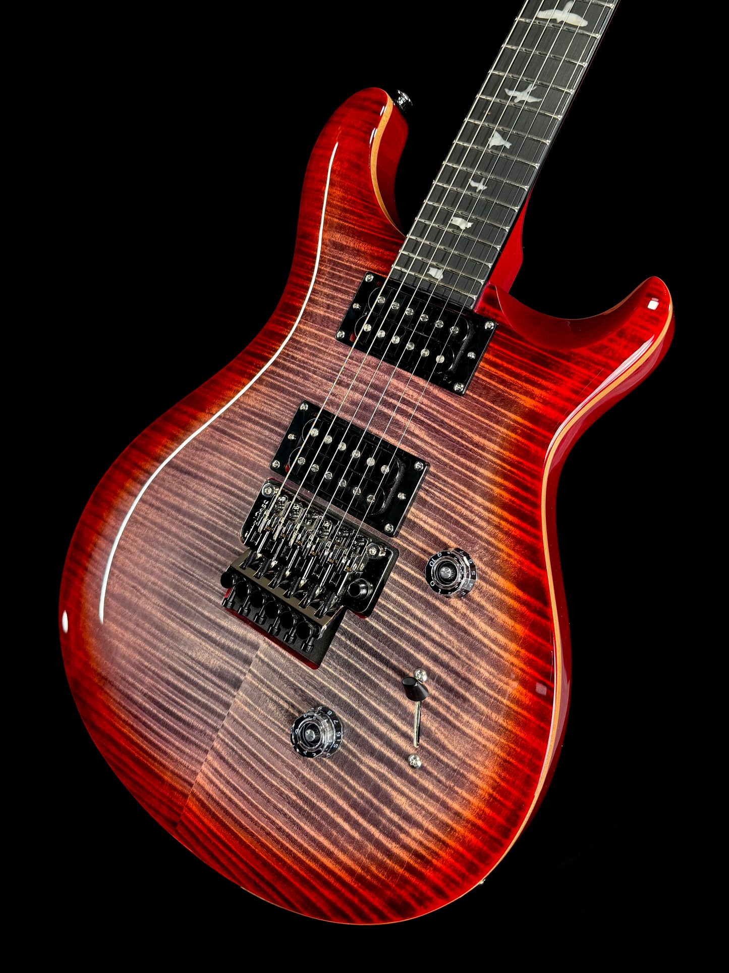 PRS SE Custom 24 "Floyd" | Charcoal Cherry Burst