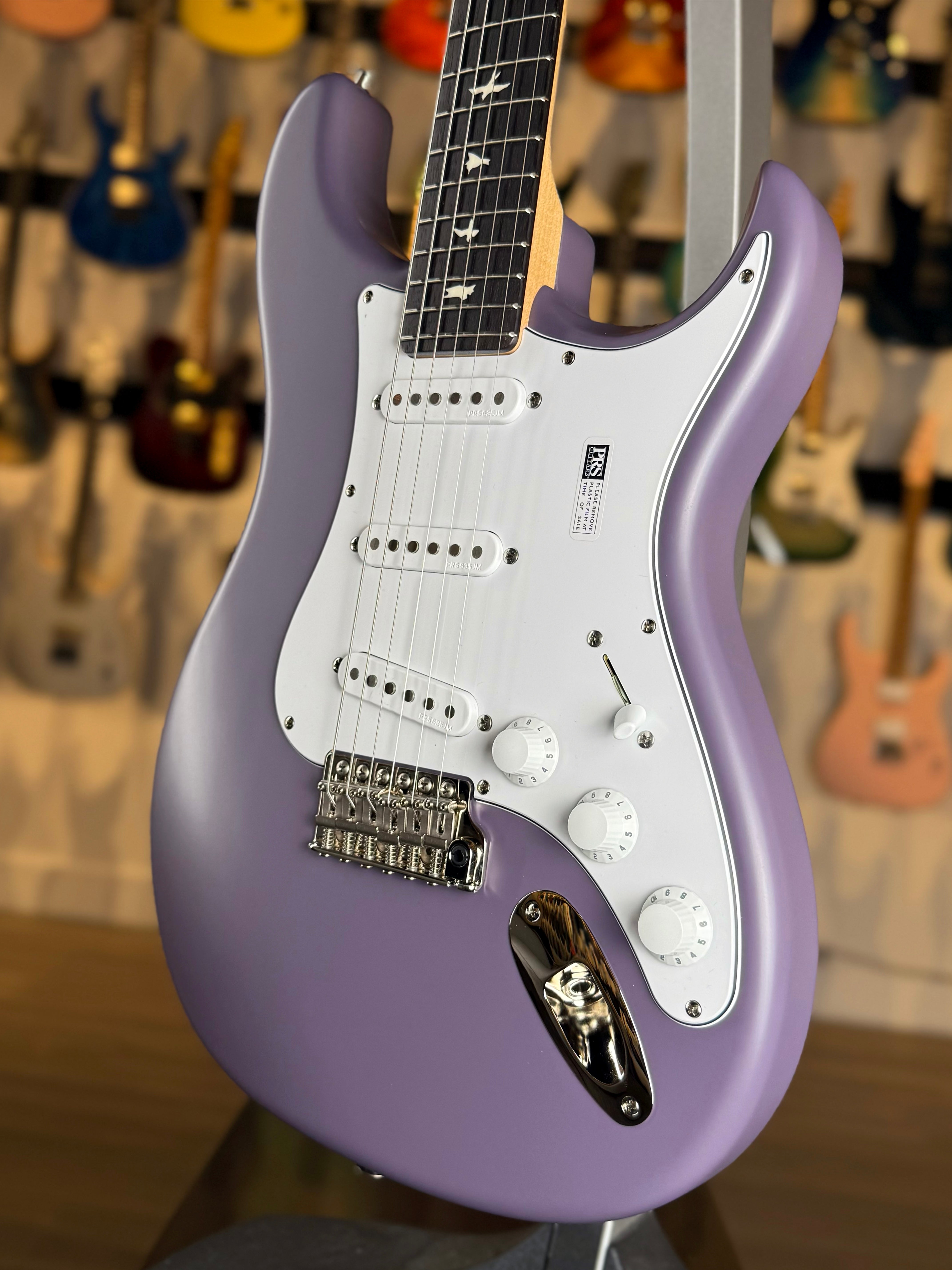 PRS Silver Sky | Black Plum Satin *New Color* – The Vibrato Bar
