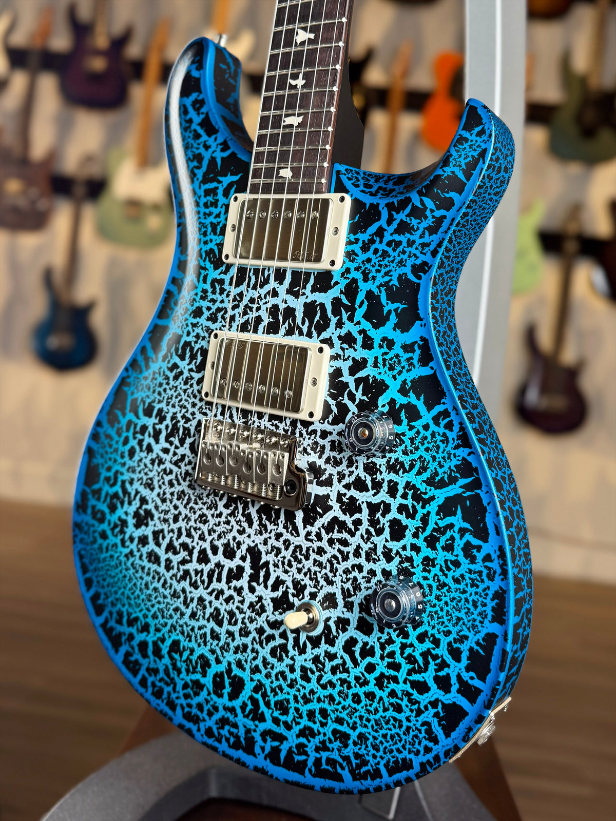 PRS CE 24 Sprayer's Choice | Ice Blue Crackle