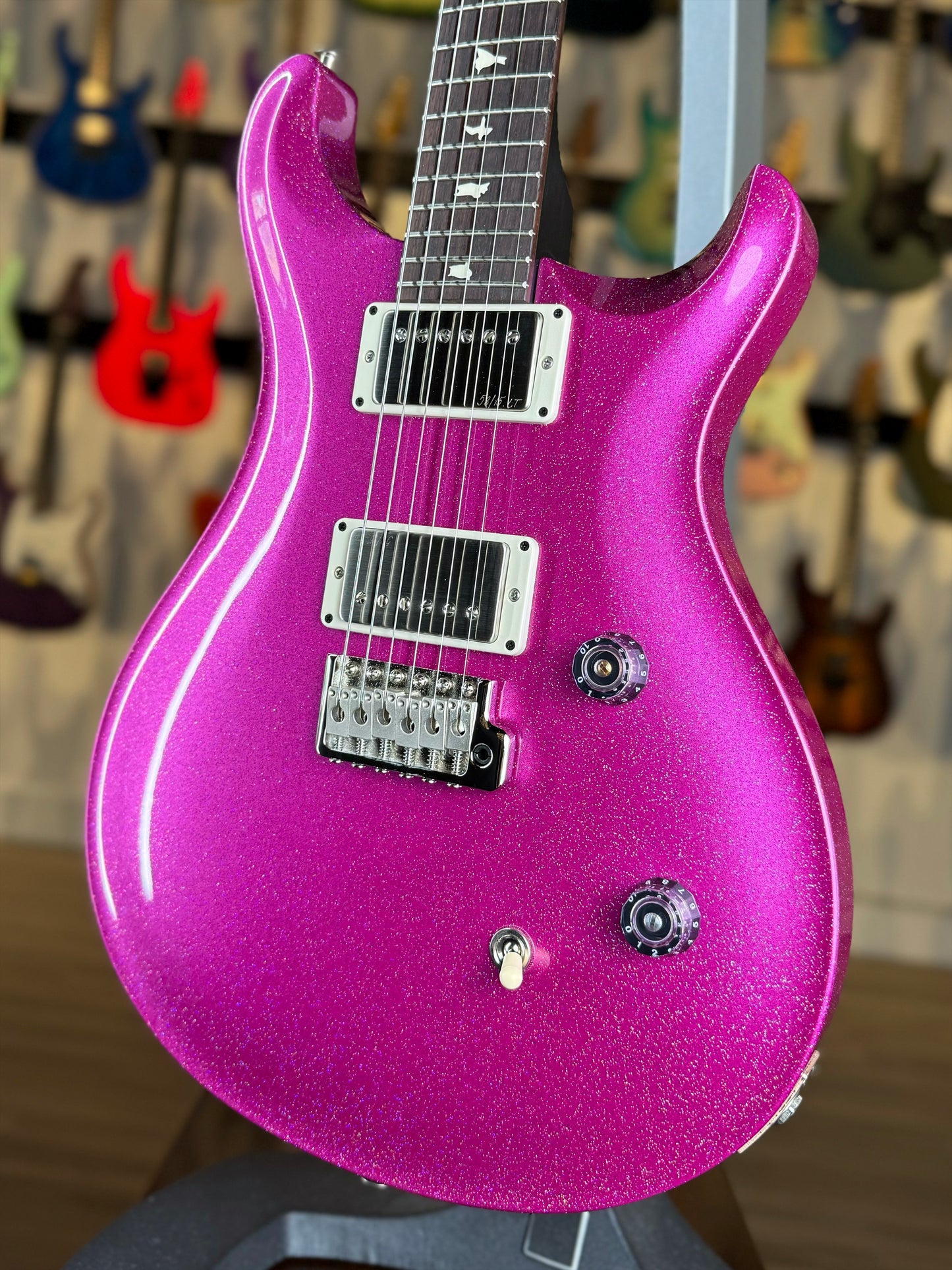 PRS CE 24 Sprayer's Choice | Pink Magenta Sparkle