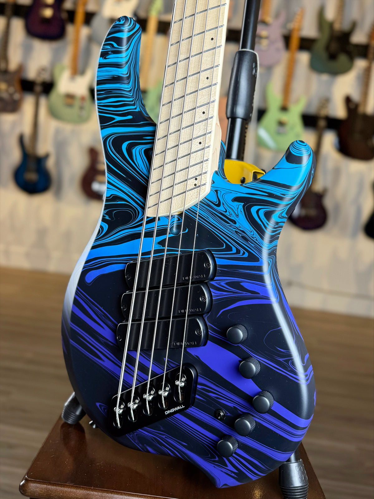 Dingwall Guitars Adam "Nolly" Getgood NG Signature 5 String Limited Edition | Purple-to-Blue Fade Swirl (1 of 100)